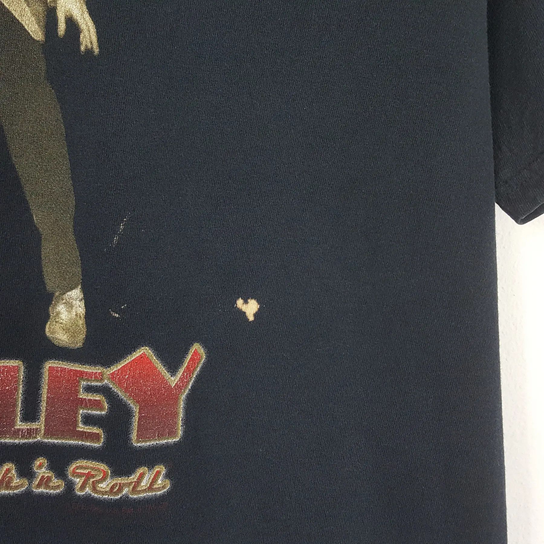 Band Tees × Vintage Elvis Presley American Singer Tour Tshirt Size US XL / EU 56 / 4 - 2 Thumbnail