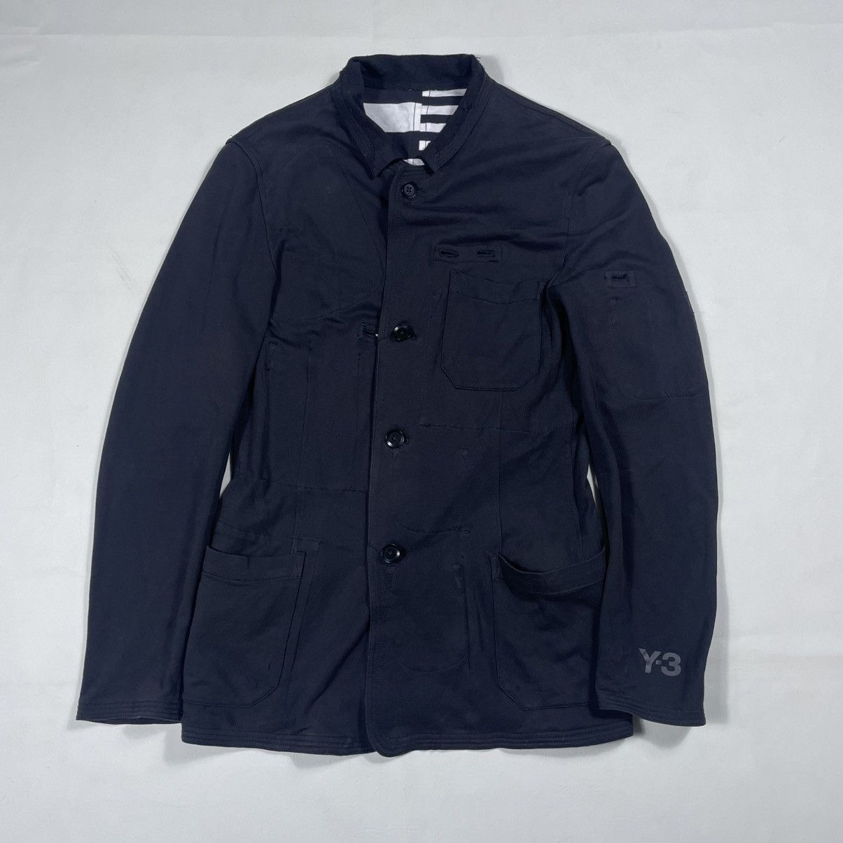 Y-3 YOHJI YAMAMOTO Y3 ADIDAS MULTI POCKET REVERSIBLE BLAZER Size 36S - 12 Thumbnail