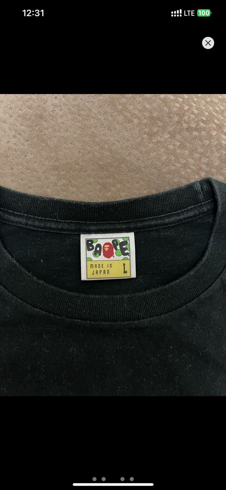 Bape RARE‼️ Bape Vintage OG Green Camo Busy Work Logo Tee Size US L / EU 52-54 / 3 - 3 Thumbnail