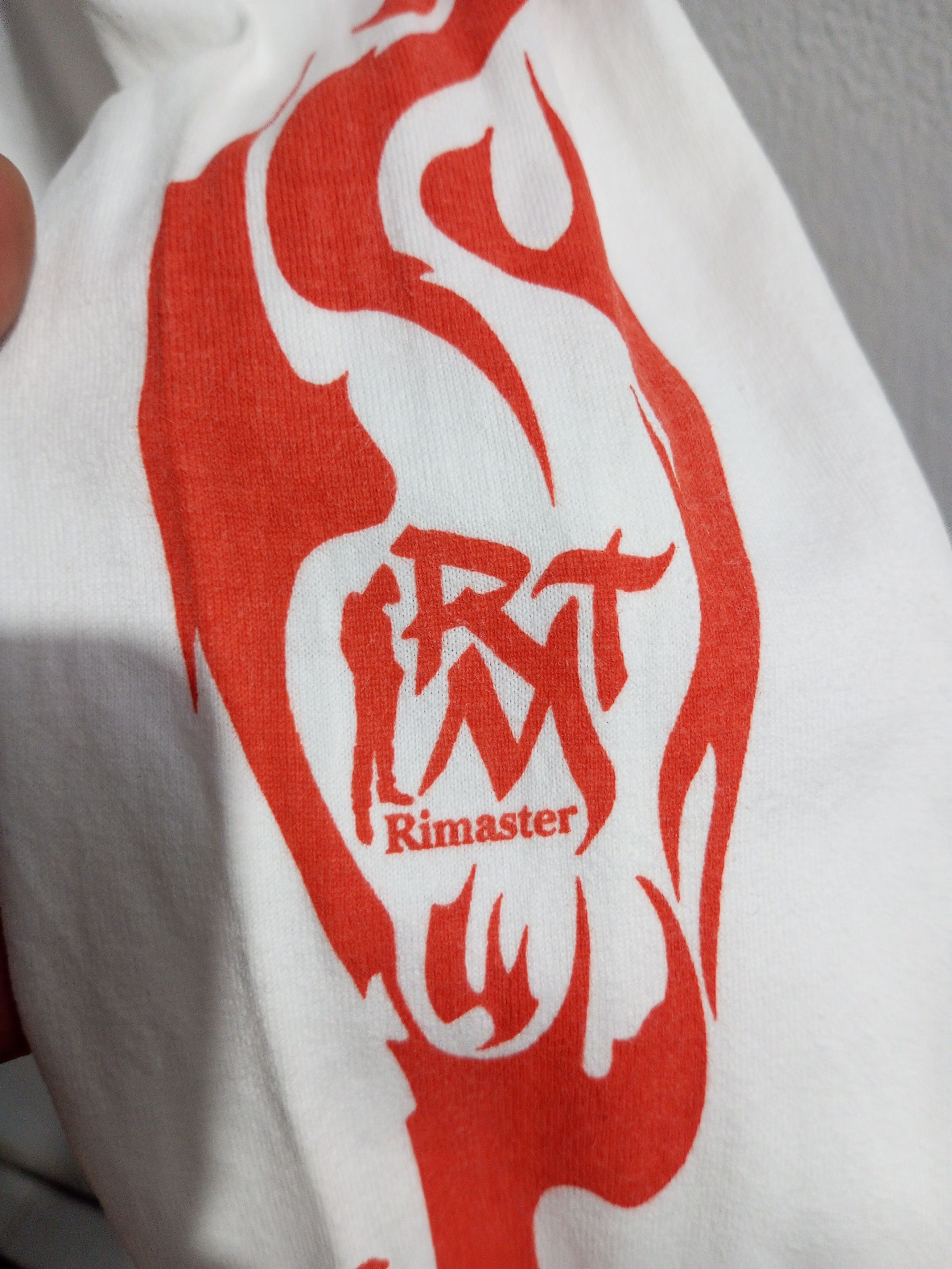 Hysteric Glamour Vintage one Piece ace flame Spellout long sleeve tee Size US M / EU 48-50 / 2 - 3 Thumbnail
