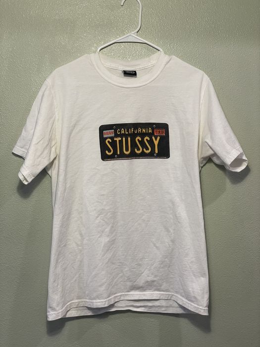 Stussy Stussy License Plate Tee | Grailed