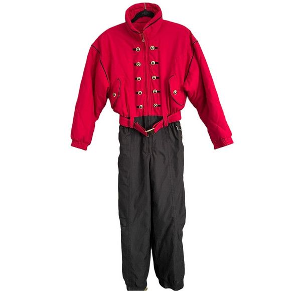 Vintage Vintage 80s Nutcracker One-Piece Ski Suit - Small Size S / US 4 / IT 40 - 2 Thumbnail
