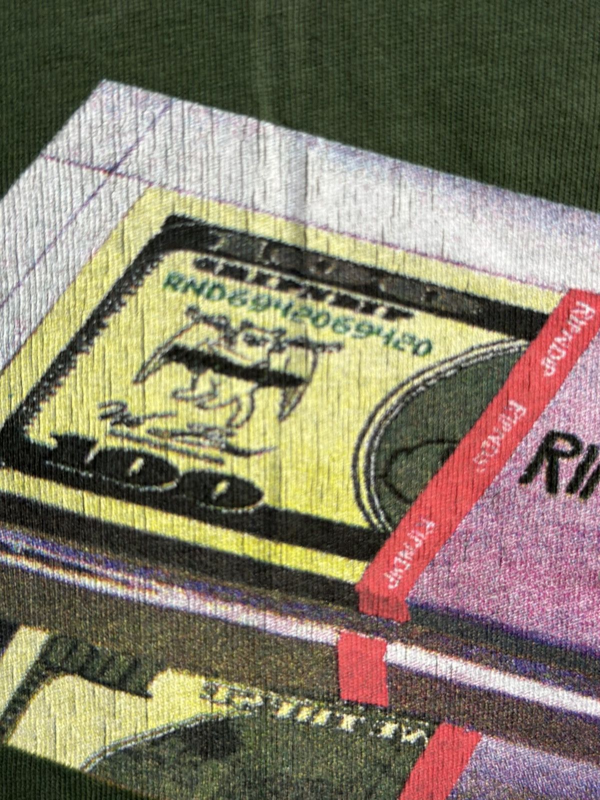 RIPNDIP × Vintage Vintage Rip N Dip Dollars Faded Tee Size US M / EU 48-50 / 2 - 3 Thumbnail