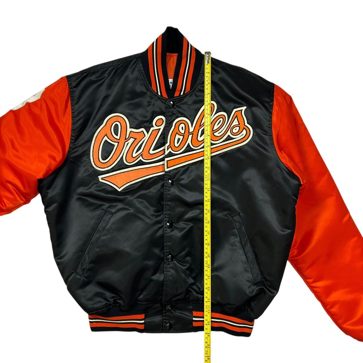 MLB VTG 90s MLB BALTIMORE ORIOLES RIPKEN JR STARTER SATIN JACKET Size US L / EU 52-54 / 3 - 8 Thumbnail