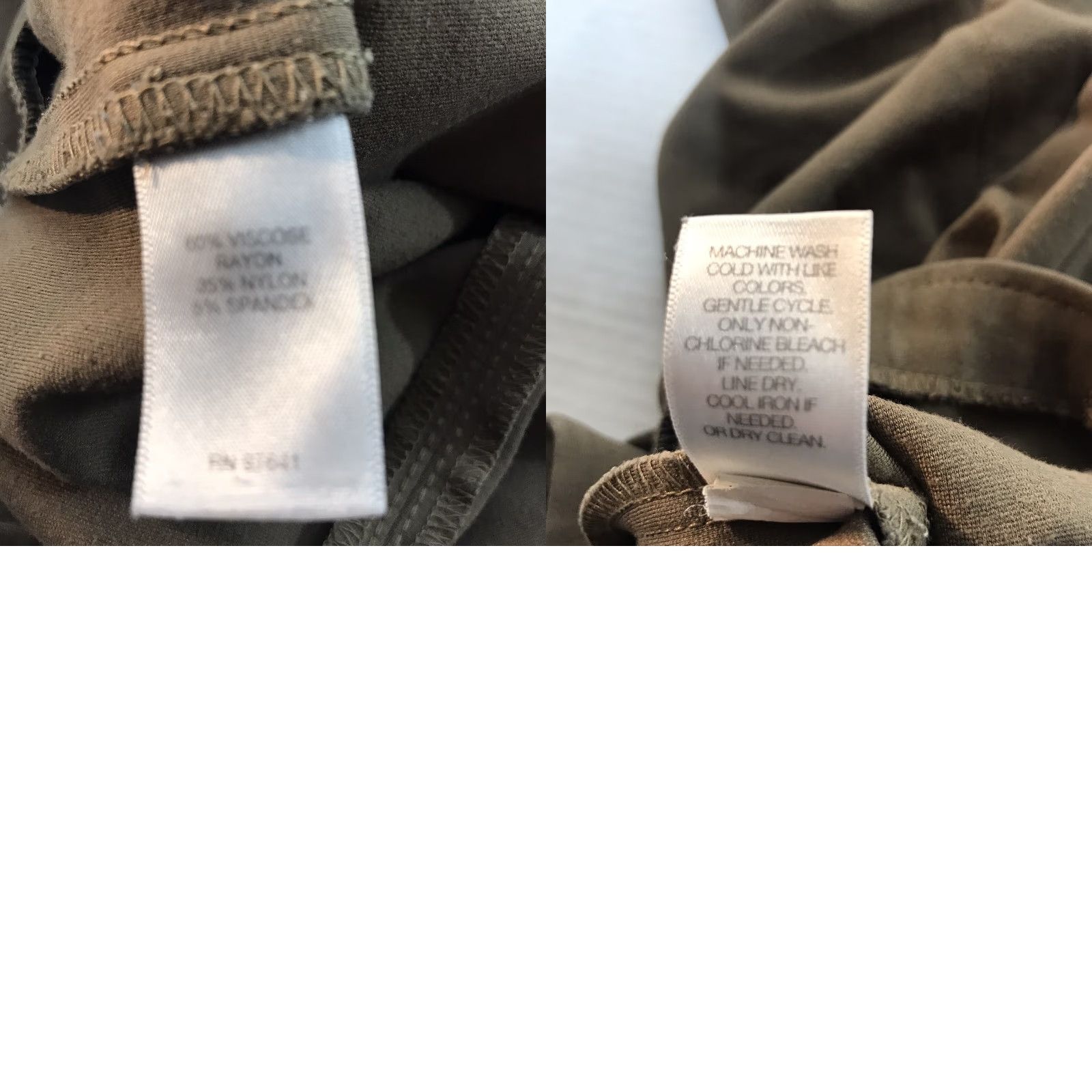 J. Jill VINTAGE J. Jill Skinny Pants Women Medium Brown Knit Trousers Casual Travel Workwear Elastic Waist Size 32" / US 10 / IT 46 - 8 Thumbnail