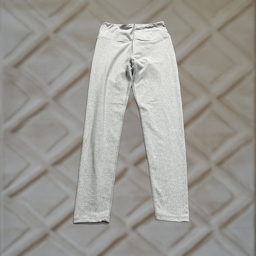 Kyodan VINTAGE Kyodan Compression Leggings Women Small Gray High Rise Pocket Active 24x25.5 Size 28" / US 6 / IT 42 - 1 Thumbnail