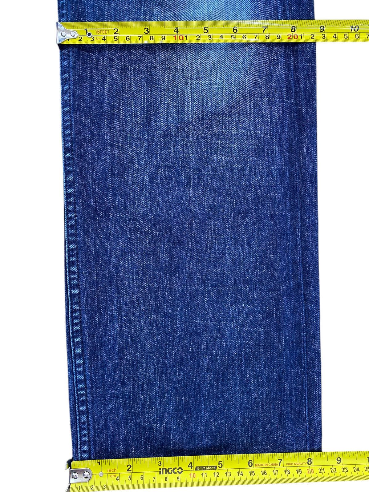 Diesel Diesel Blue Wash Ripped Style Boot Cut Jeans Size US 33 - 9 Thumbnail