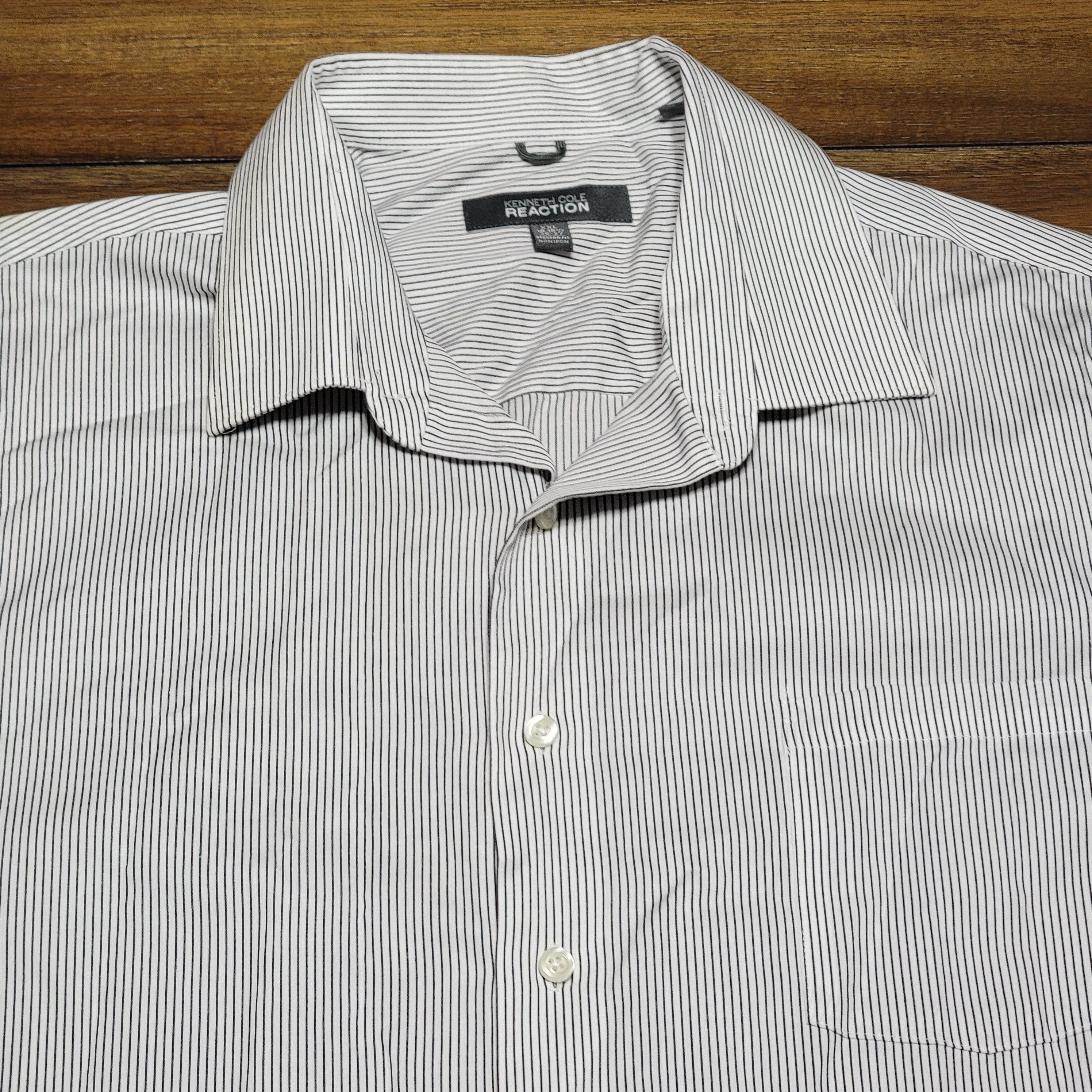 Kenneth Cole Kenneth Cole Reaction Full Button LS - Size XXL Reg Fit Size US XXL / EU 58 / 5 - 2 Thumbnail
