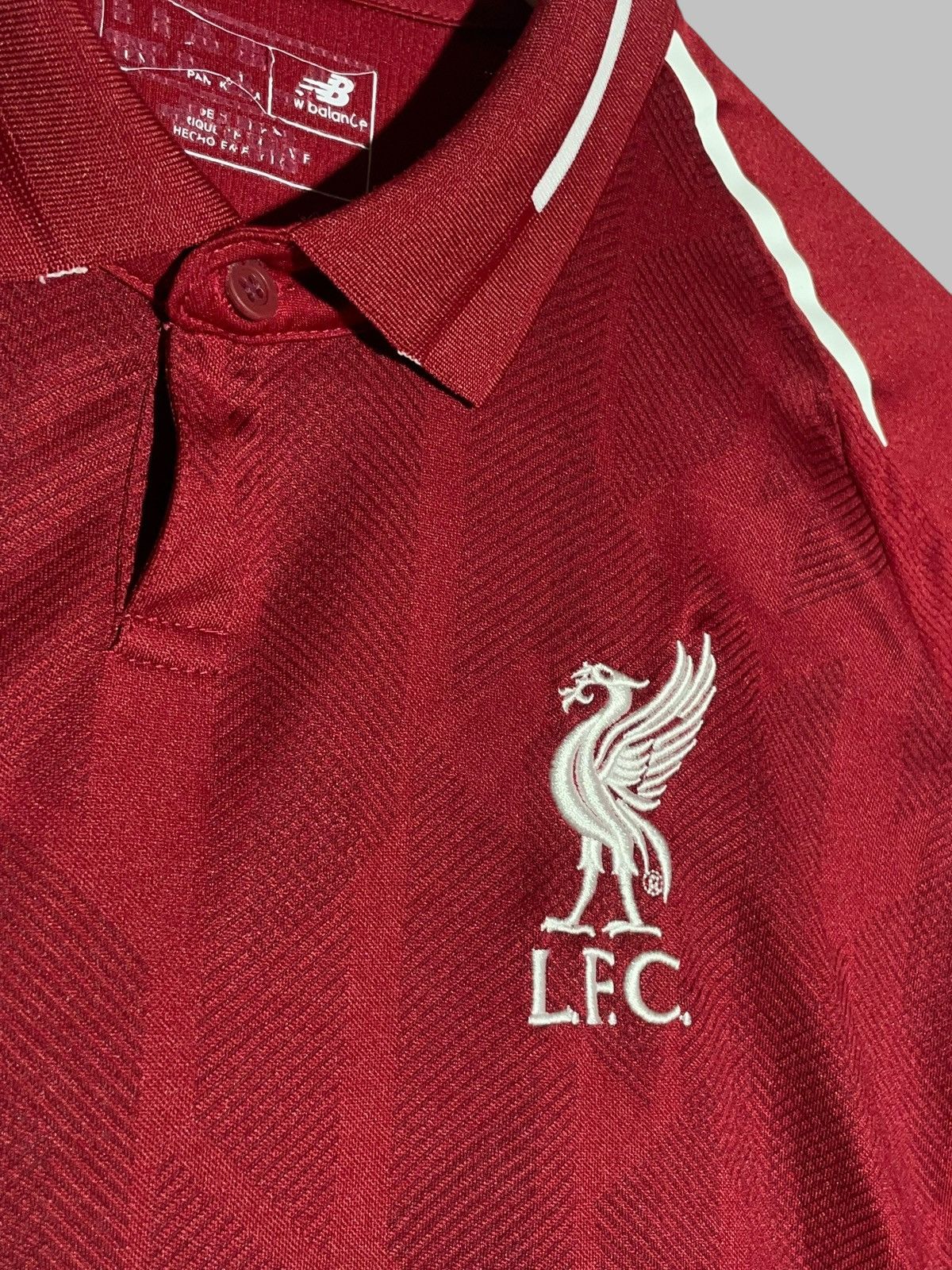 New Balance #11 Salah Liverpool New Balance 2018/19 Home Football Shirt Size US XL / EU 56 / 4 - 6 Thumbnail