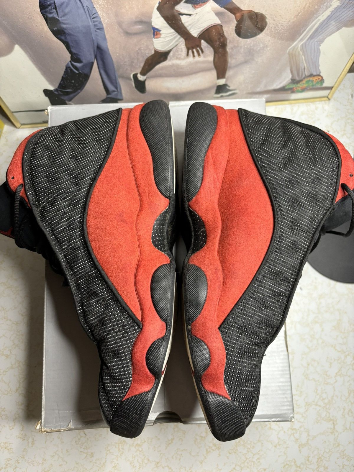 Jordan Brand Air Jordan 13 Retro 2017 Bred 2017 Size US 13 / EU 46 - 3 Thumbnail
