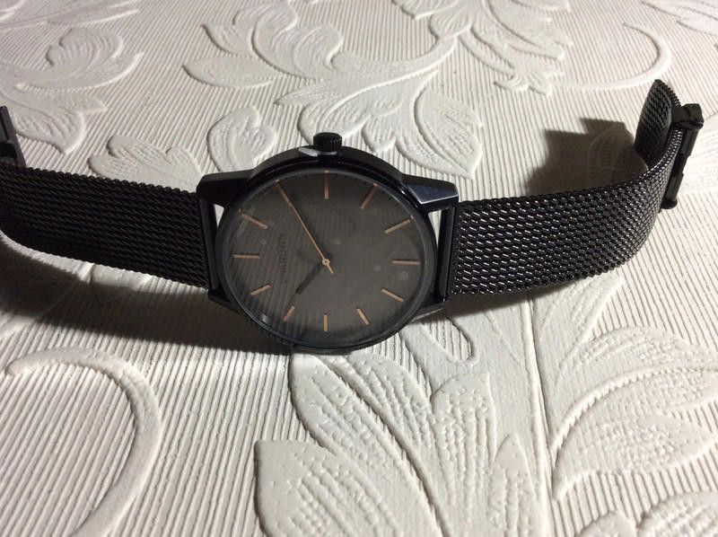 Designer Unknown black mesh bracelet watch Size ONE SIZE - 7 Thumbnail