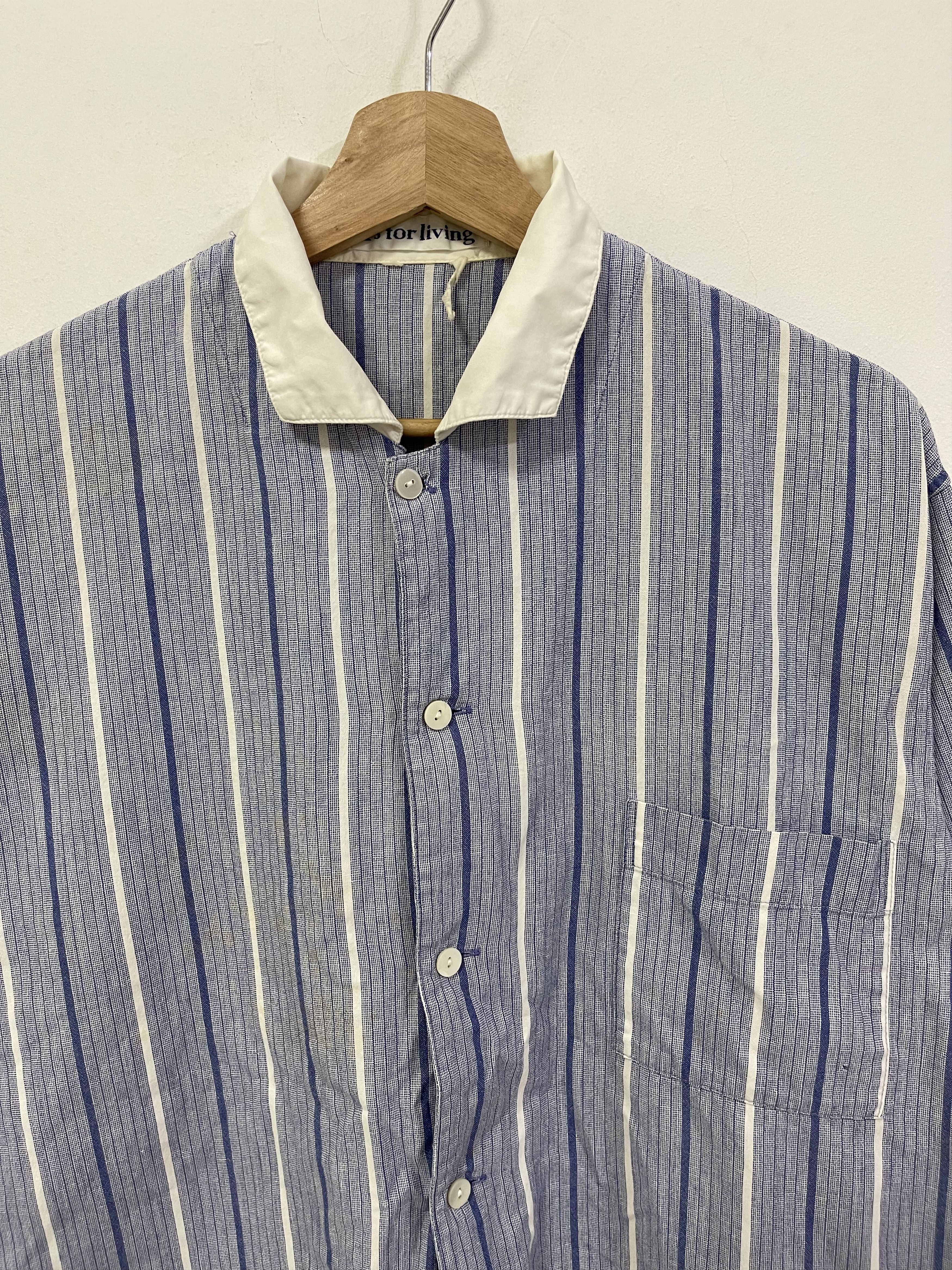 Designer × Y's × Yohji Yamamoto Designer Ys Yamamoto striped Button Up Size US S / EU 44-46 / 1 - 2 Thumbnail