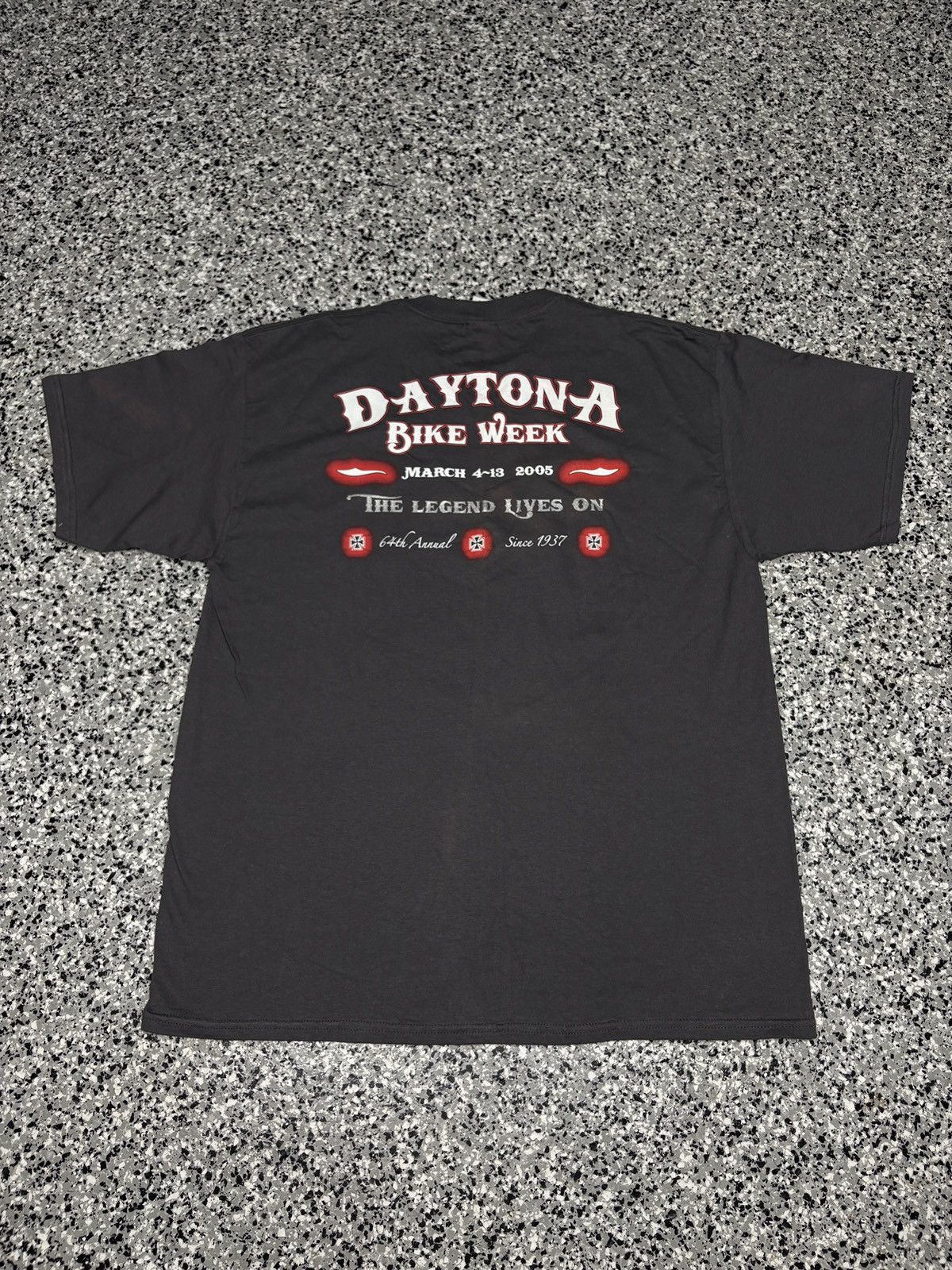 Harley Davidson Vintage 2005 “Daytona Beach Ride Week” T-Shirt Size XL 0773 Size US L / EU 52-54 / 3 - 2 Thumbnail