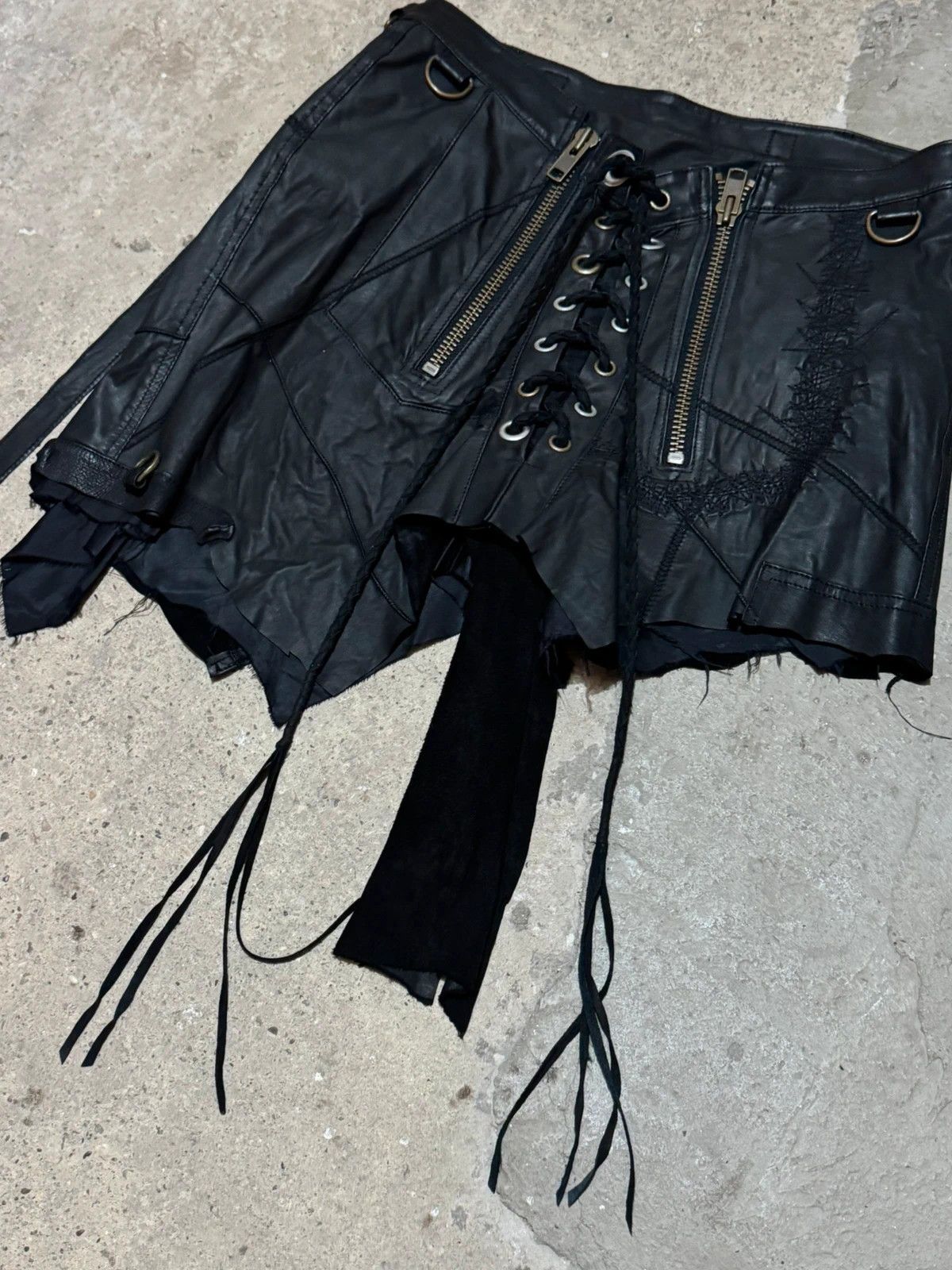 If Six Was Nine If six was nine i6w9 mud leather skirt Size 28" / US 6 / IT 42 - 10 Thumbnail