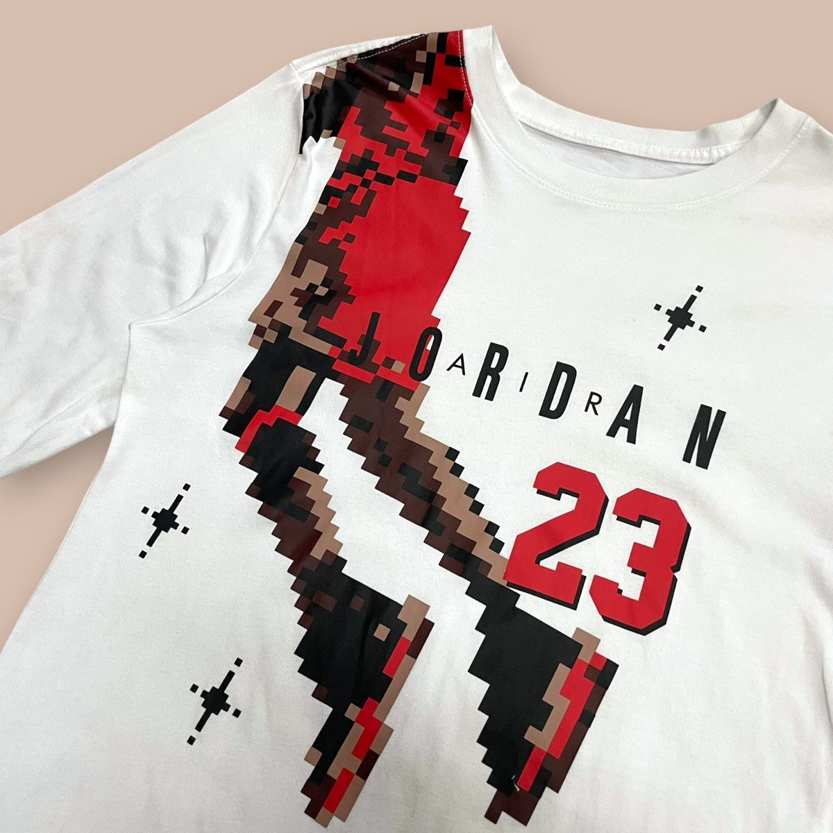 Jordan Brand Air Jordan Casual Sports Round Neck Alphabet Printing LS Tee Size US S / EU 44-46 / 1 - 3 Thumbnail