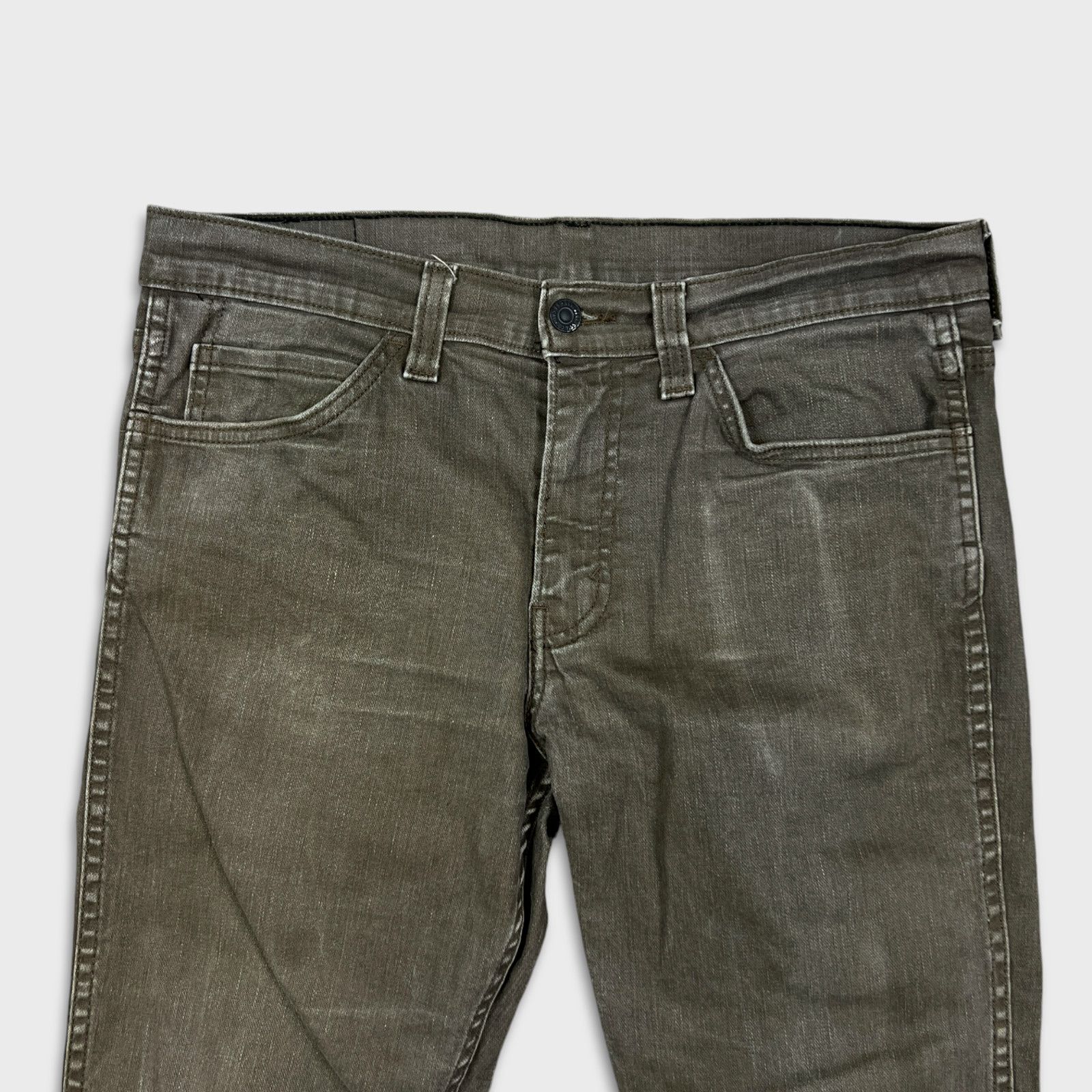 Levi's × Vintage Levi's 511 Jeans 33x30 Slim Fit Faded American Denim Pants Size US 33 - 2 Thumbnail