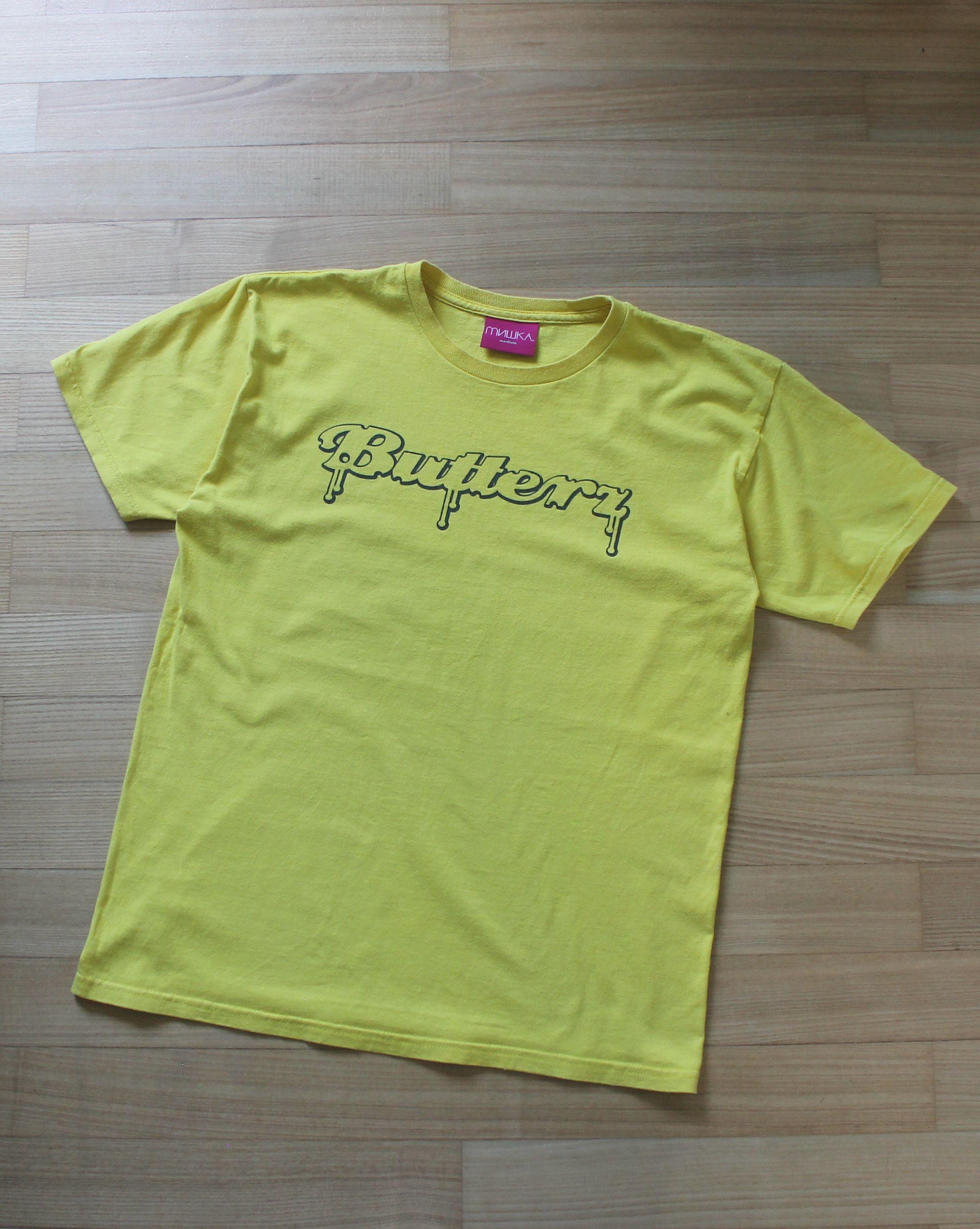 Mishka Mishka Butterz T-Shirt Yellow Size US M / EU 48-50 / 2 - 4 Thumbnail