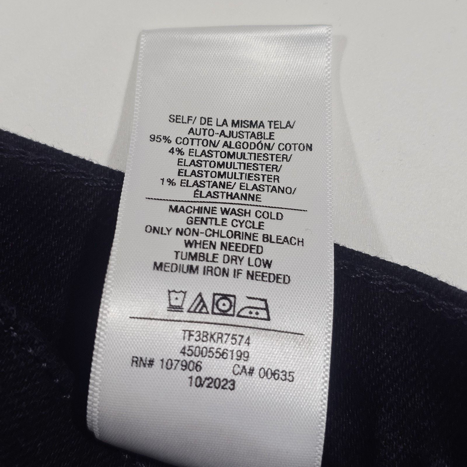 Hudson Hudson Womens Rosalie Black Rinse Wide Leg Jeans Size 34 NWT Size 34" / US 12 / IT 48 - 6 Thumbnail