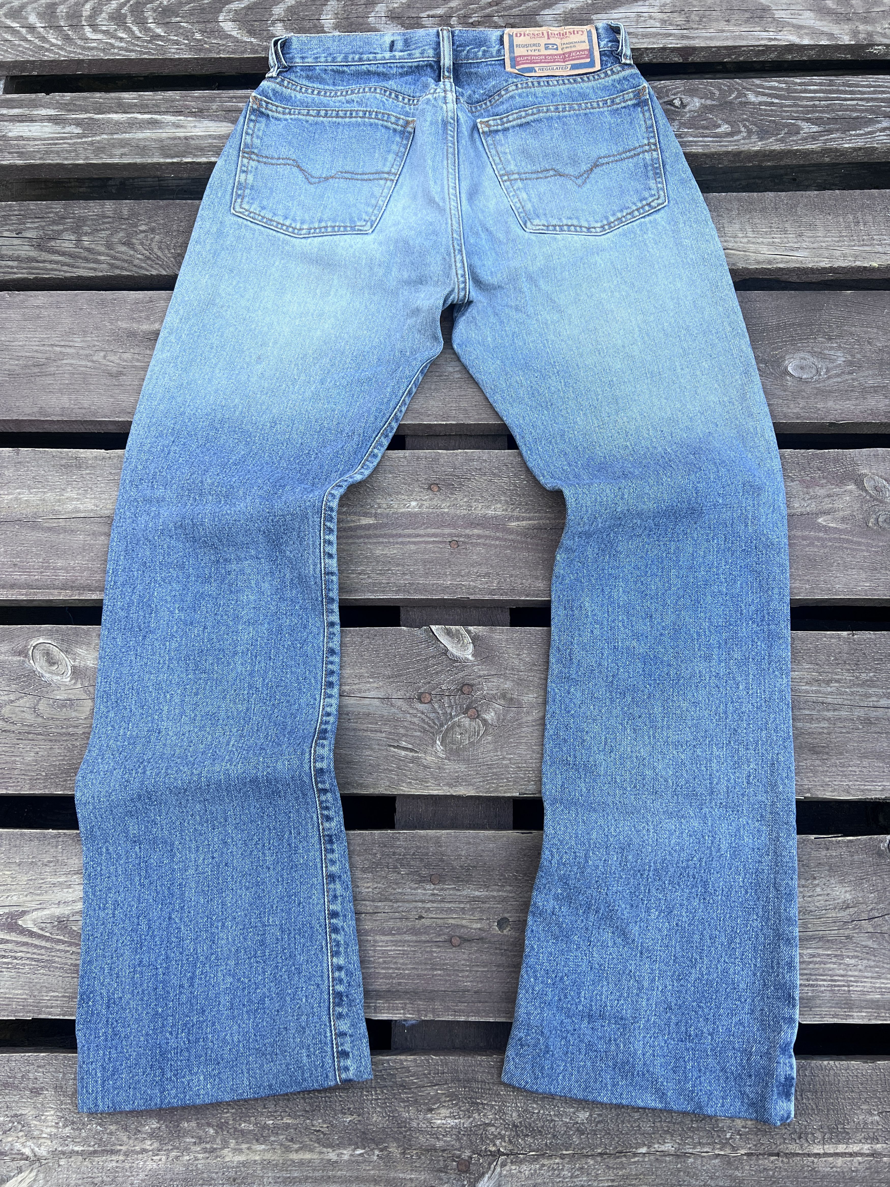 Diesel × Vintage Diesel Y2K Vintage Flare Denim Jeans Size 30 Size 30" / US 8 / IT 44 - 1 Thumbnail