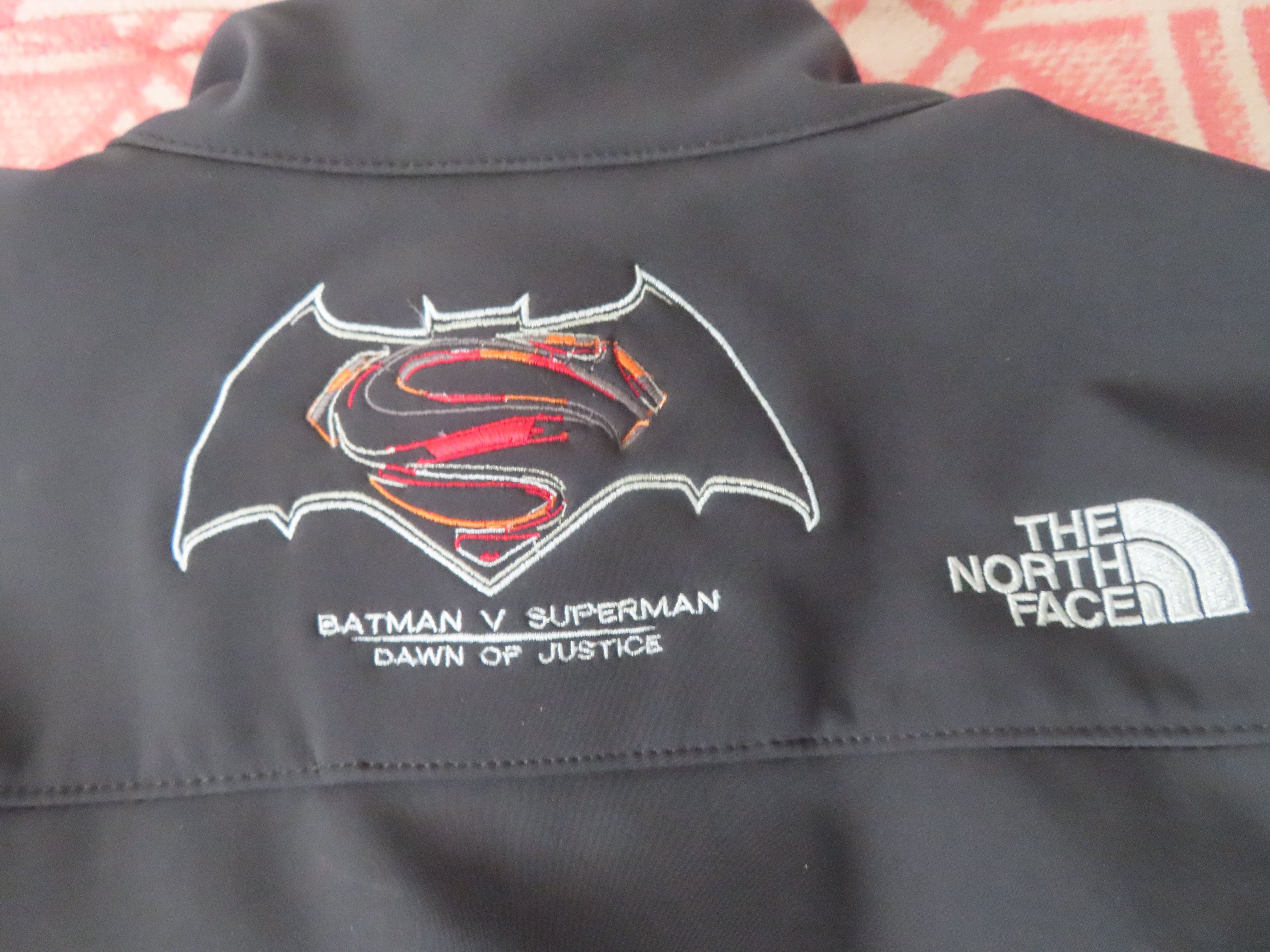 NorthFace Jacket batman vs superman dawn of justice jacket