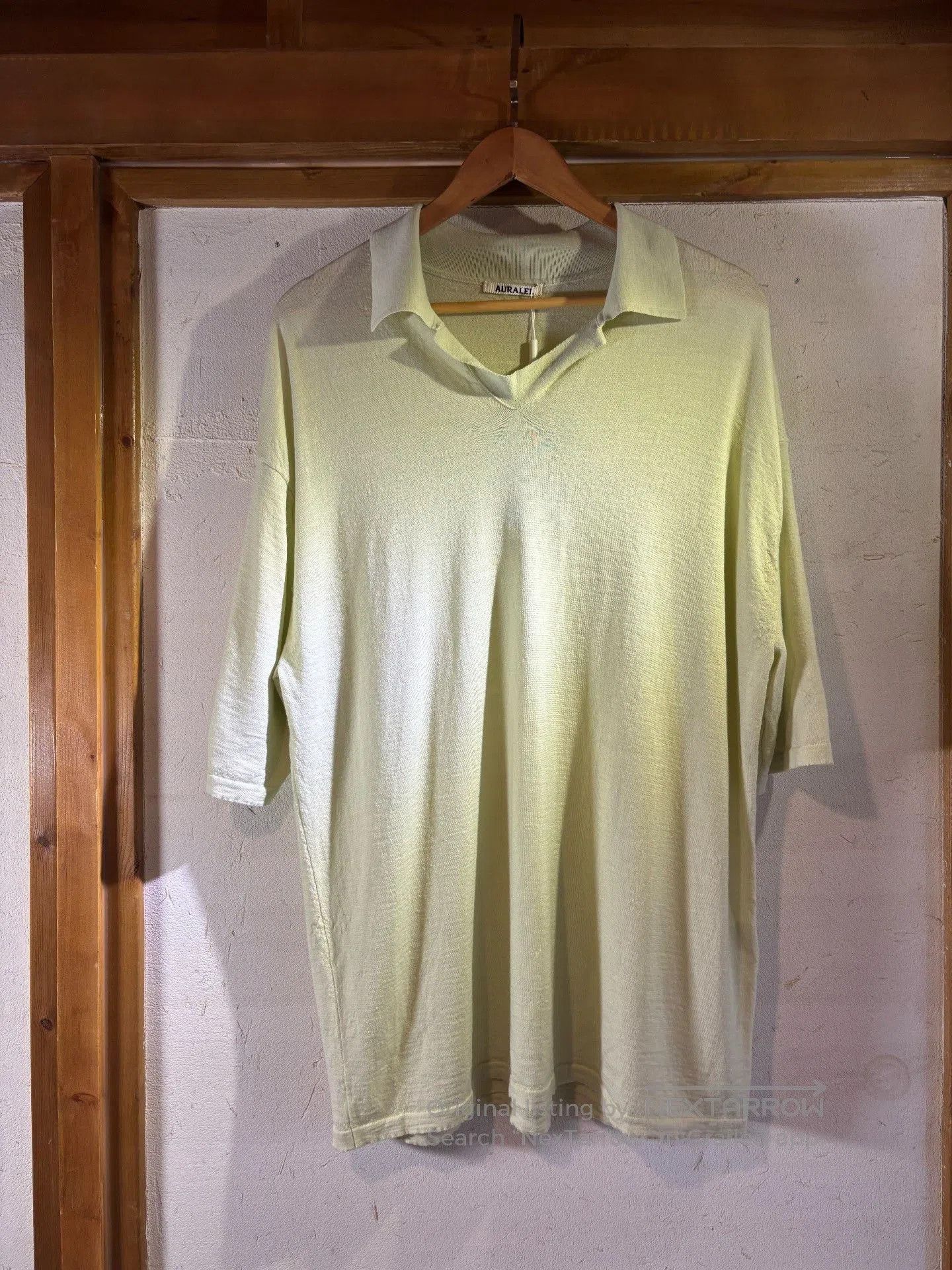 Auralee Auralee 25SS Wool Captain Collar Polo. Size US XXL / EU 58 / 5 - 1 Thumbnail