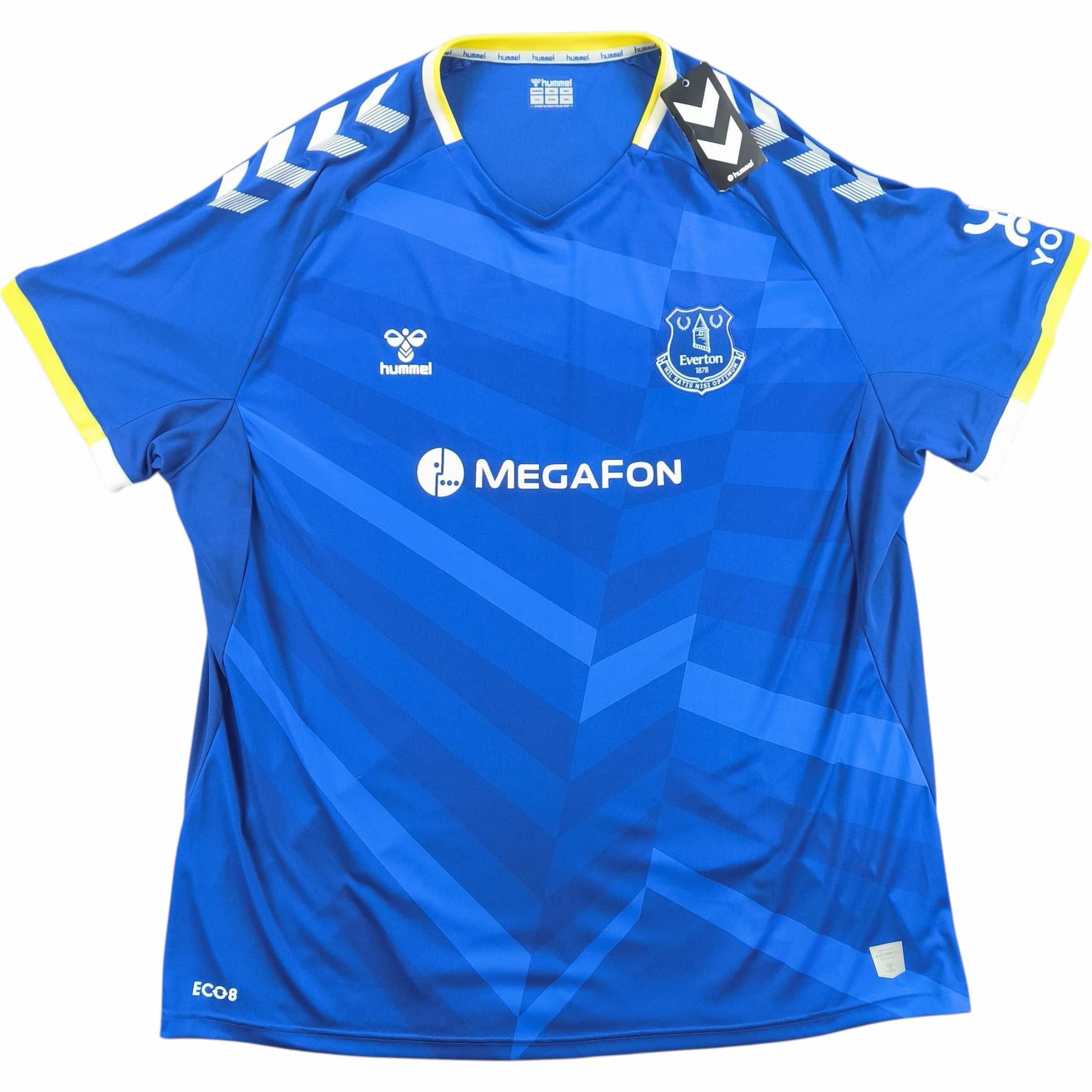 Hummel NEW Everton 2021-22 Hummel home (BNWT) football jersey 5XL Size US XXL / EU 58 / 5 - 1 Thumbnail