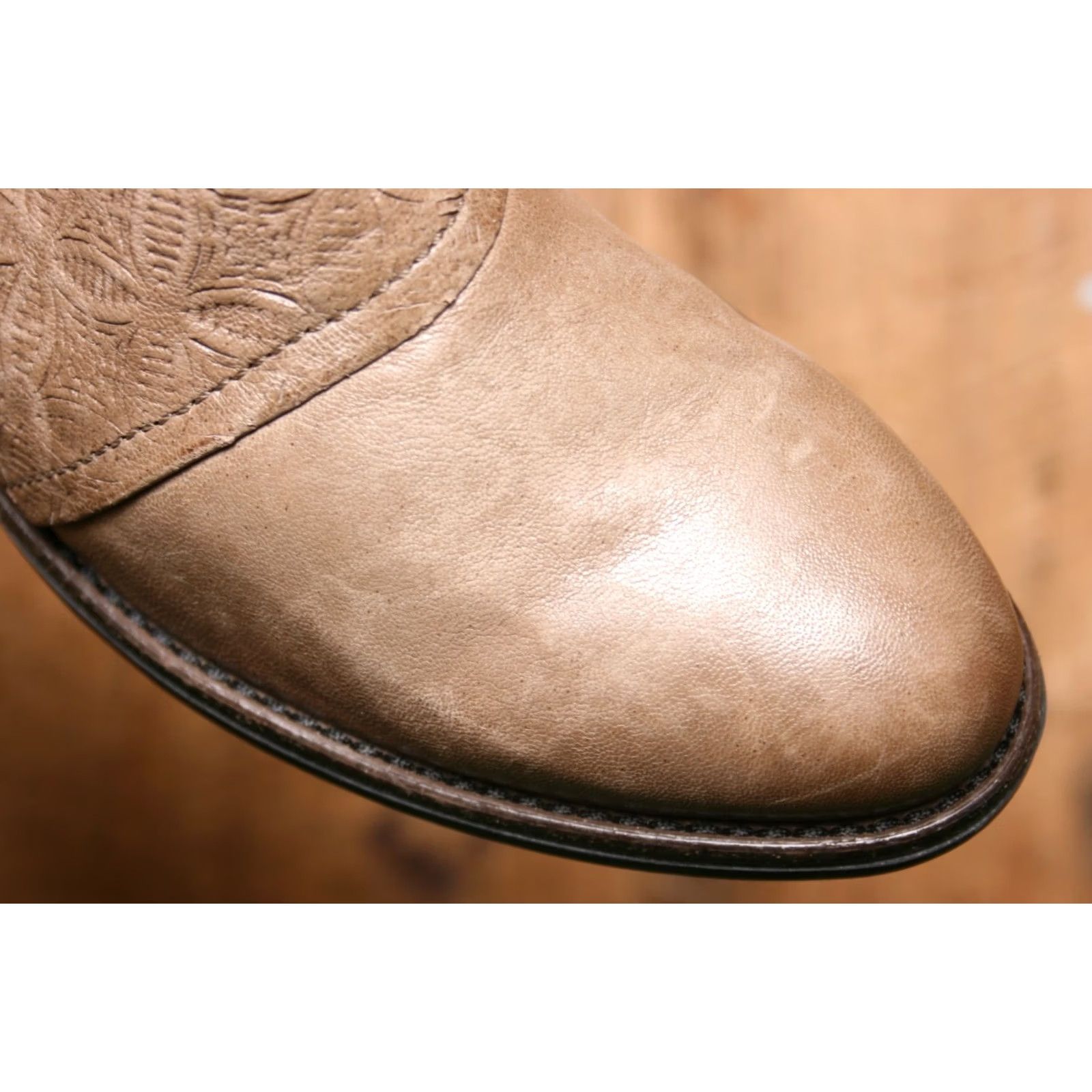 Vintage MIZ MOOZ Tennesee Leather Loafers Brown 38 EUR 7.5 Women Slip On Casual Shoes Size US 8 / IT 38 - 6 Thumbnail