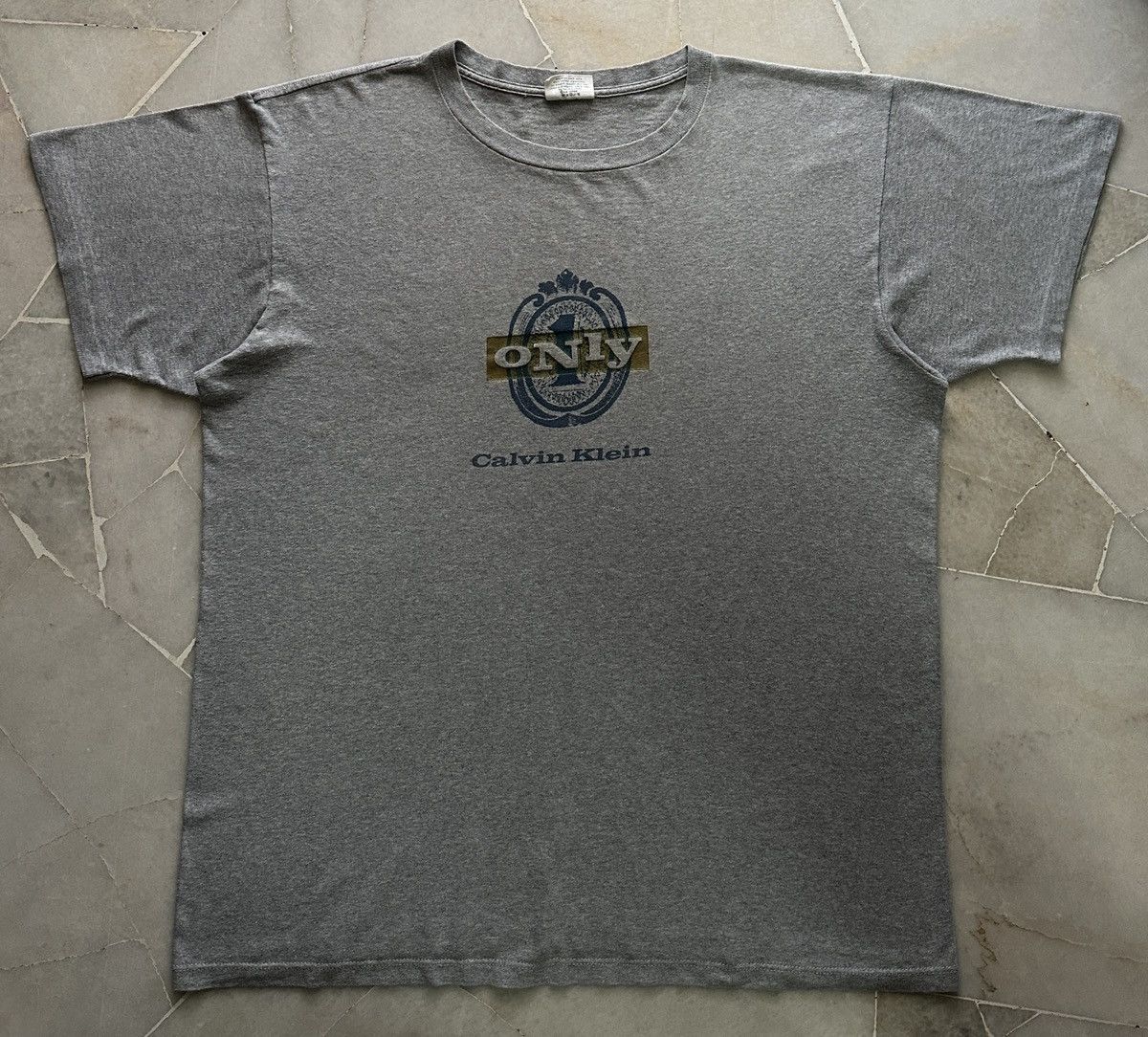 Calvin Klein VINTAGE 90’s CALVIN KLEIN 1 ONLY BOX TEE , SHIRT Size US L / EU 52-54 / 3 - 2 Thumbnail