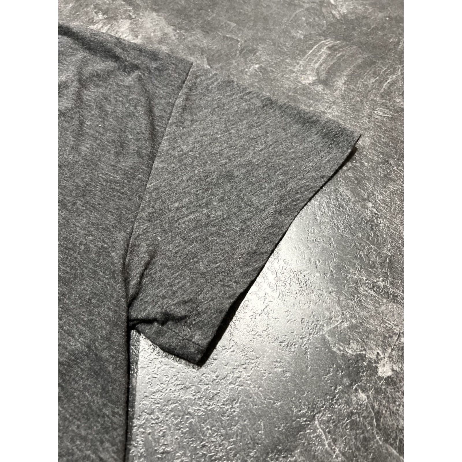 Vintage State of Mine Women’s 4th of July USA V-Neck T-Shirt Gray Charcoal Large Size L / US 10 / IT 46 - 2 Thumbnail
