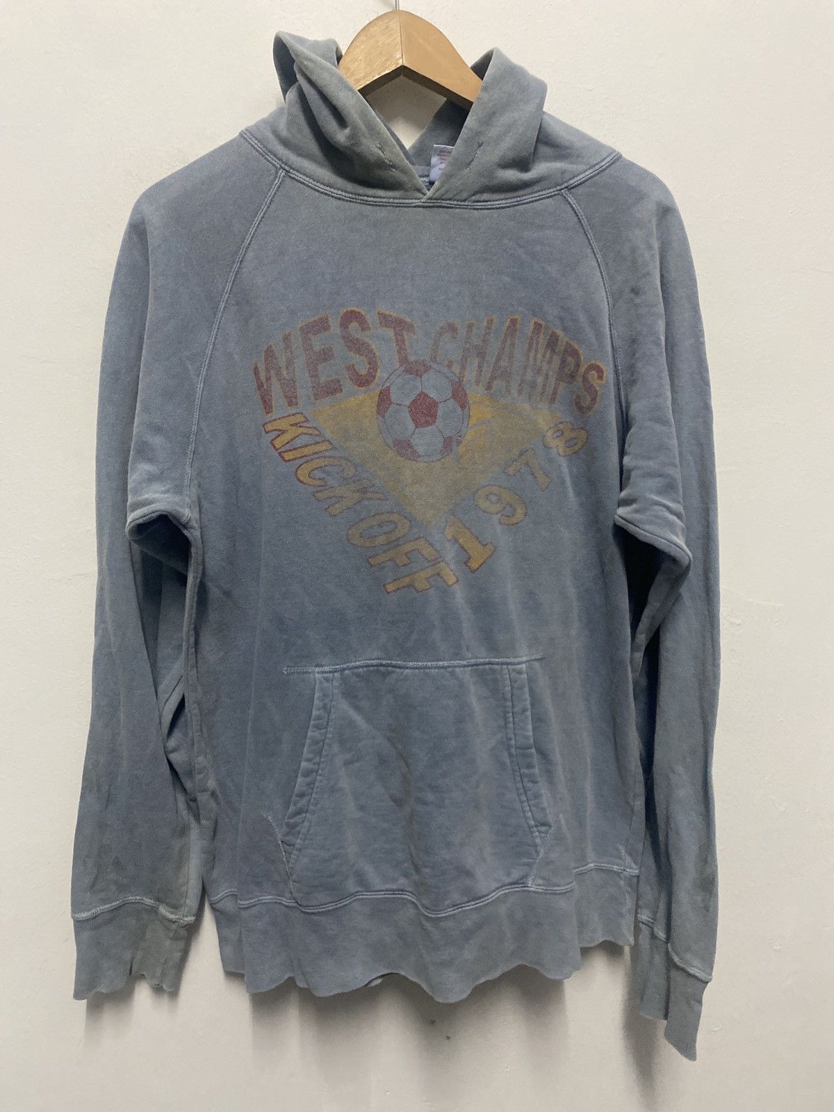 Japanese Brand Vintage West Champs Kick Off 1978 Cheswick Hoodie Size US L / EU 52-54 / 3 - 1 Thumbnail