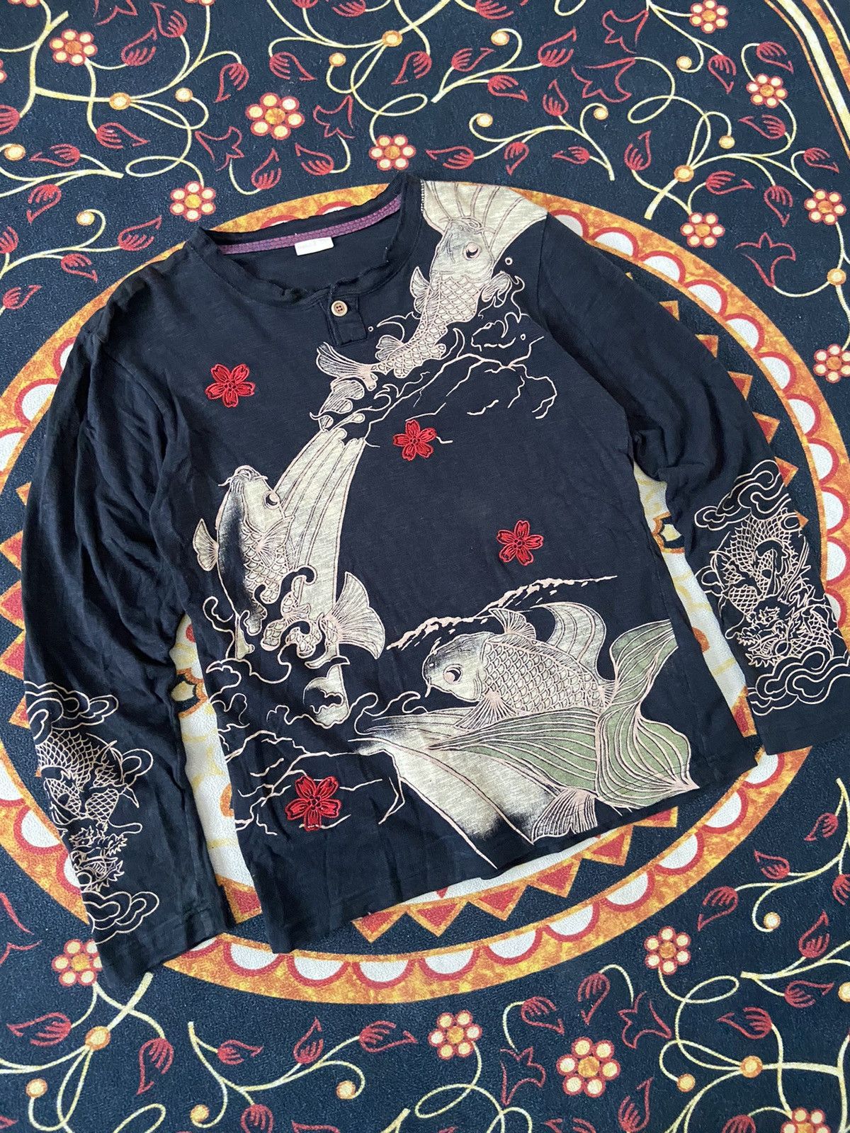 Designer × Japanese Brand JAPANESE BRAND X SUKAJAN FISH KOI Size US M / EU 48-50 / 2 - 2 Thumbnail