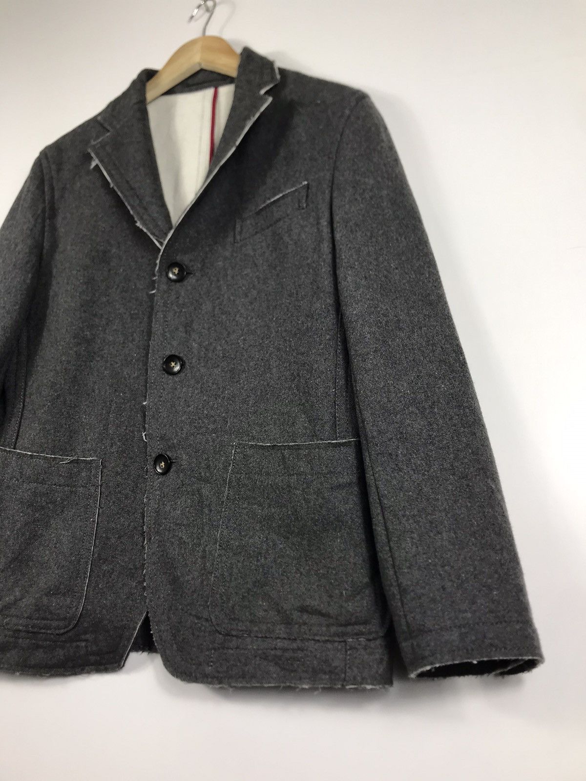 Comme Ca Ism × Japanese Brand 🌟Nice Design Comme Ca Ism Wool Single Breast Coat Jacket Size US L / EU 52-54 / 3 - 3 Thumbnail