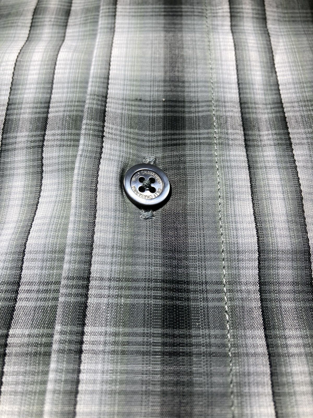 Willy Chavarria New SS25 Willy Chavarria Cholo Shadow Plaid Point Collar 90s Size US L / EU 52-54 / 3 - 5 Thumbnail