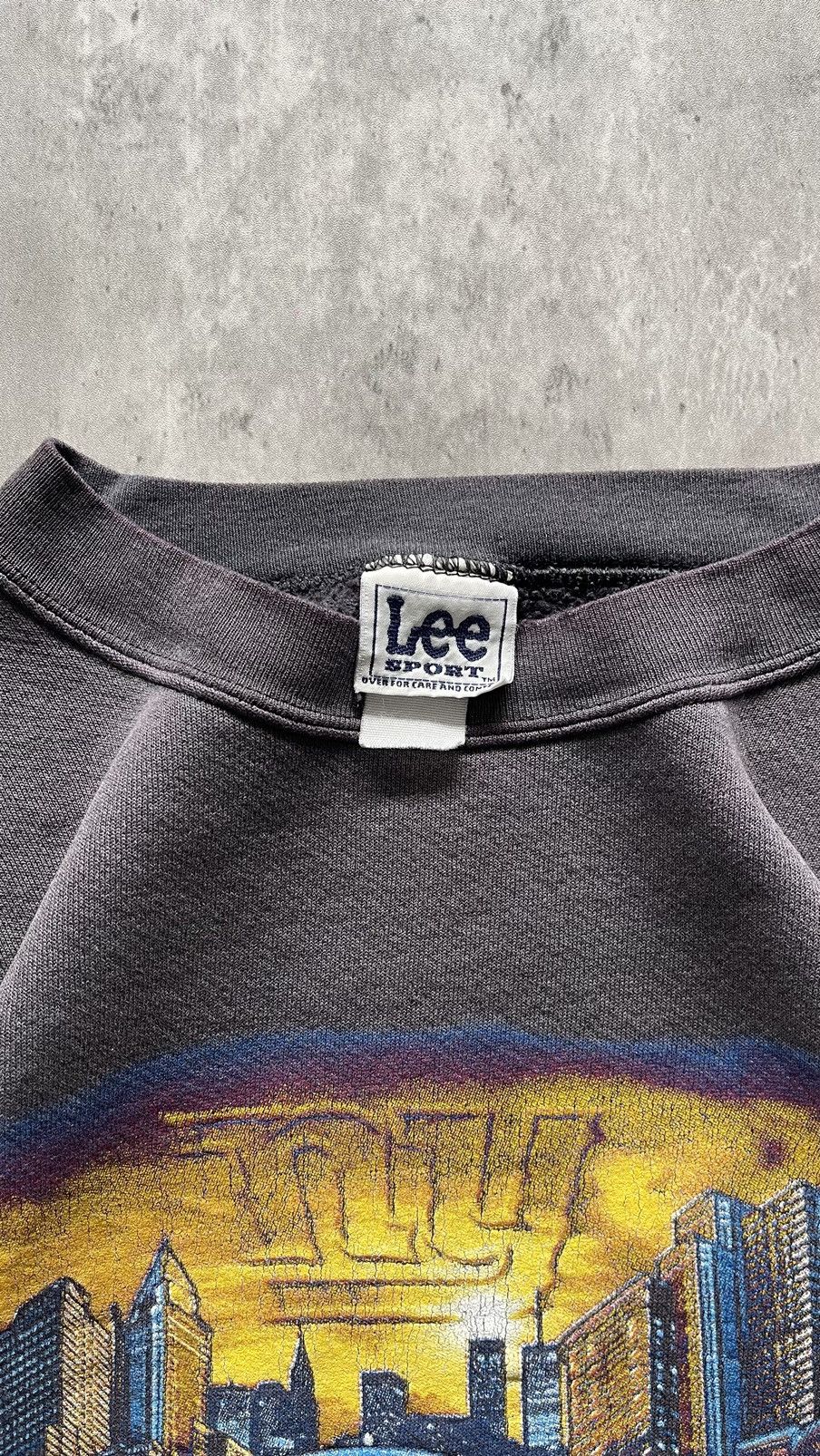 Russell Athletic × Vintage VINTAGE 1990S FADED NEW YORK GIANTS SWEATSHIRT Size US XL / EU 56 / 4 - 4 Thumbnail
