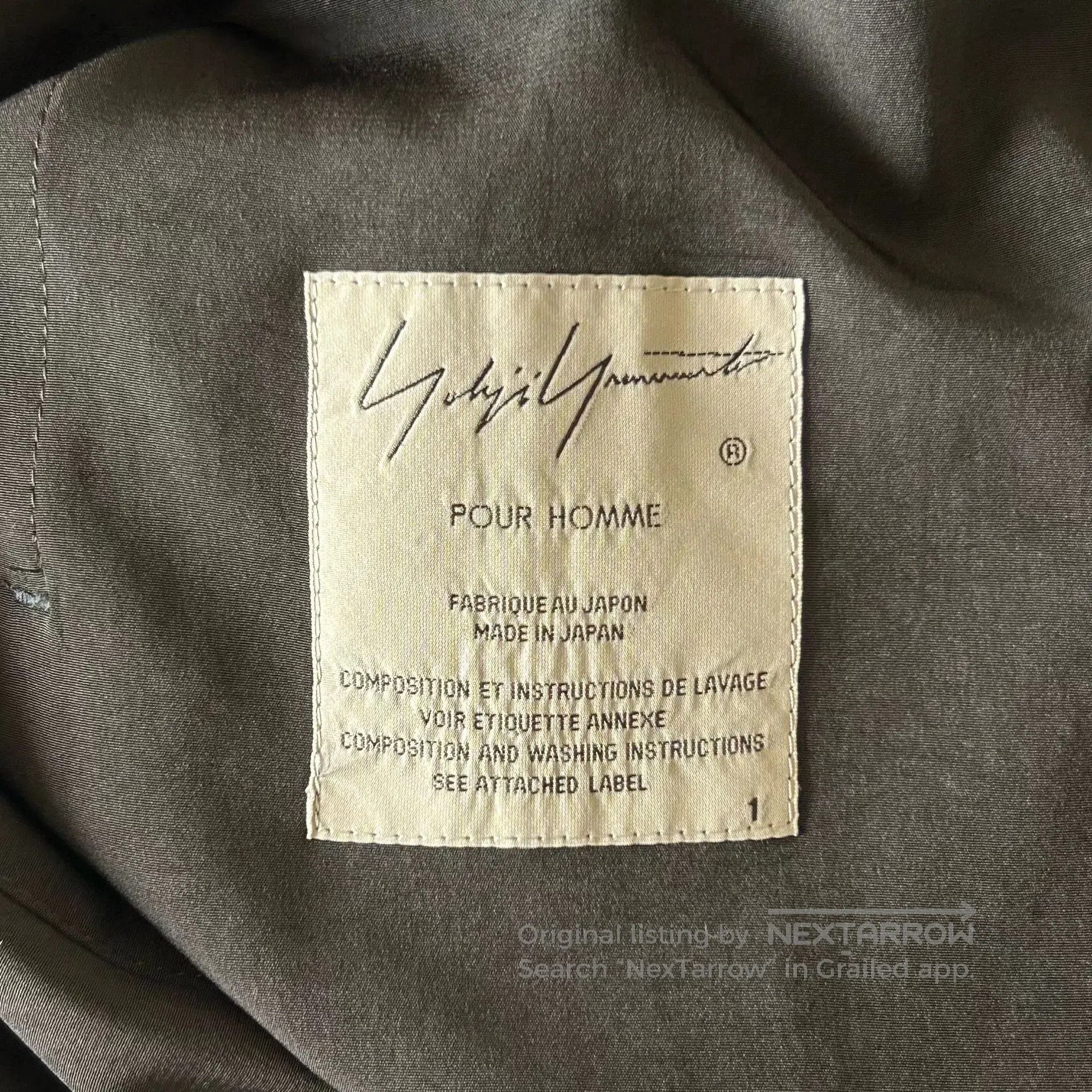 Yohji Yamamoto Yohji Yamamoto Black Military Style Coat. Size US S / EU 44-46 / 1 - 5 Thumbnail