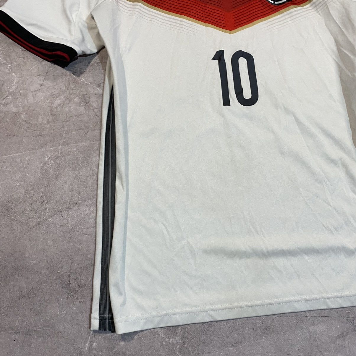 Vintage MATTHAUS ! VINTAGE ADIDAS GERMANY TEE NATIONAL SOCCER JERSEY Size US M / EU 48-50 / 2 - 6 Thumbnail