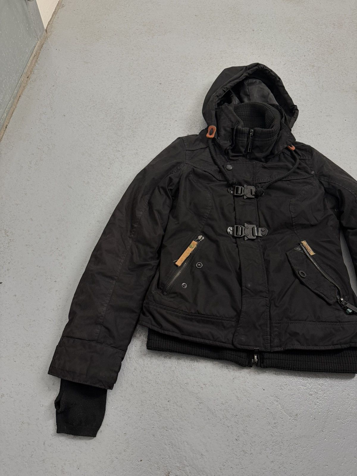 khujo Khujo Double Belted Fur Insulated Jacket Size M / US 6-8 / IT 42-44 - 4 Thumbnail