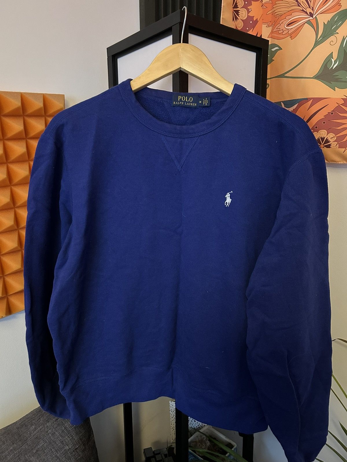 Polo Ralph Lauren Dark Blue Polo Ralph Lauren sweatshirt Size US M / EU 48-50 / 2 - 1 Thumbnail