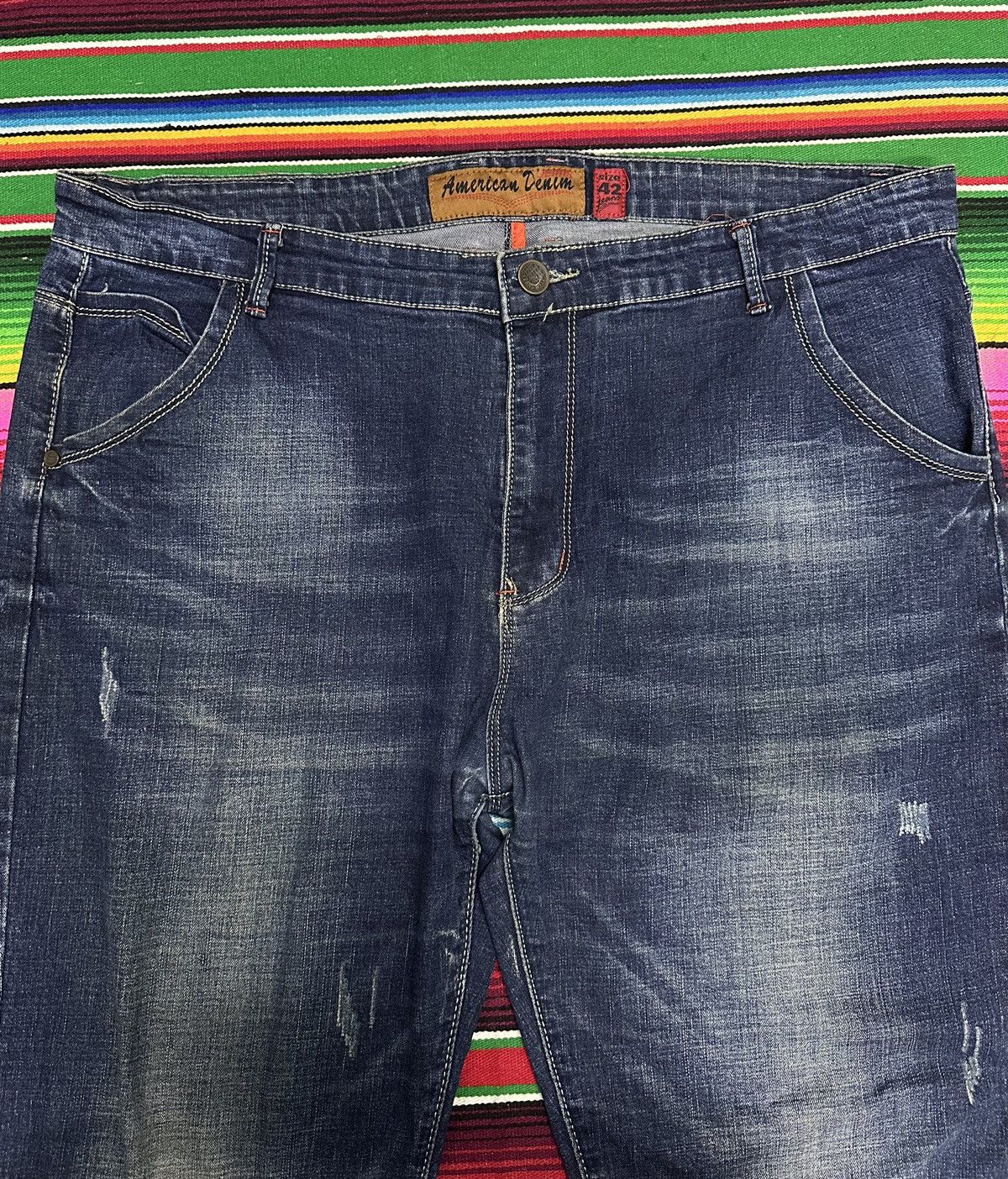 If Six Was Nine American Denim Rare Sz 42 inch 💥💥 Size US 42 / EU 58 - 3 Thumbnail