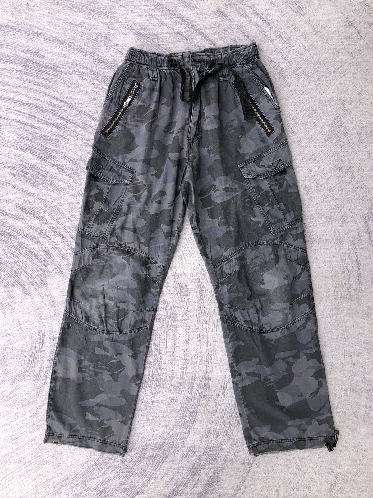 Vision Streetwear Cargo Military Grind navy Stretchable Waist Tactical Pants Size US 26 / EU 42 - 1 Thumbnail