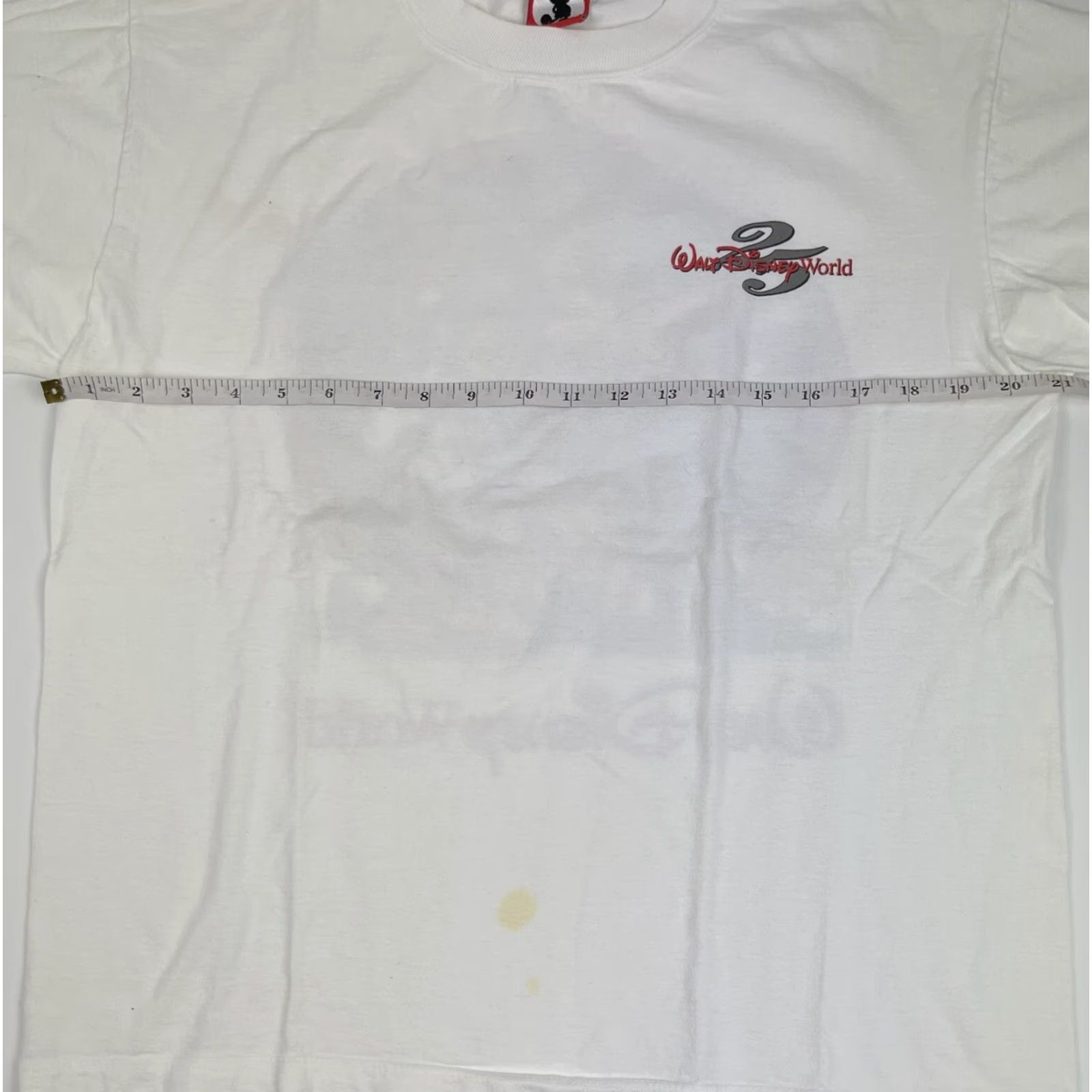 Disney VINTAGE Disney 90s T-Shirt Men L White Crew Neck Cotton 1996 Lions King Genie Aladdin Simba Mickey Logo USA 25th Anniversary Theme: 90s Size US L / EU 52-54 / 3 - 6 Thumbnail