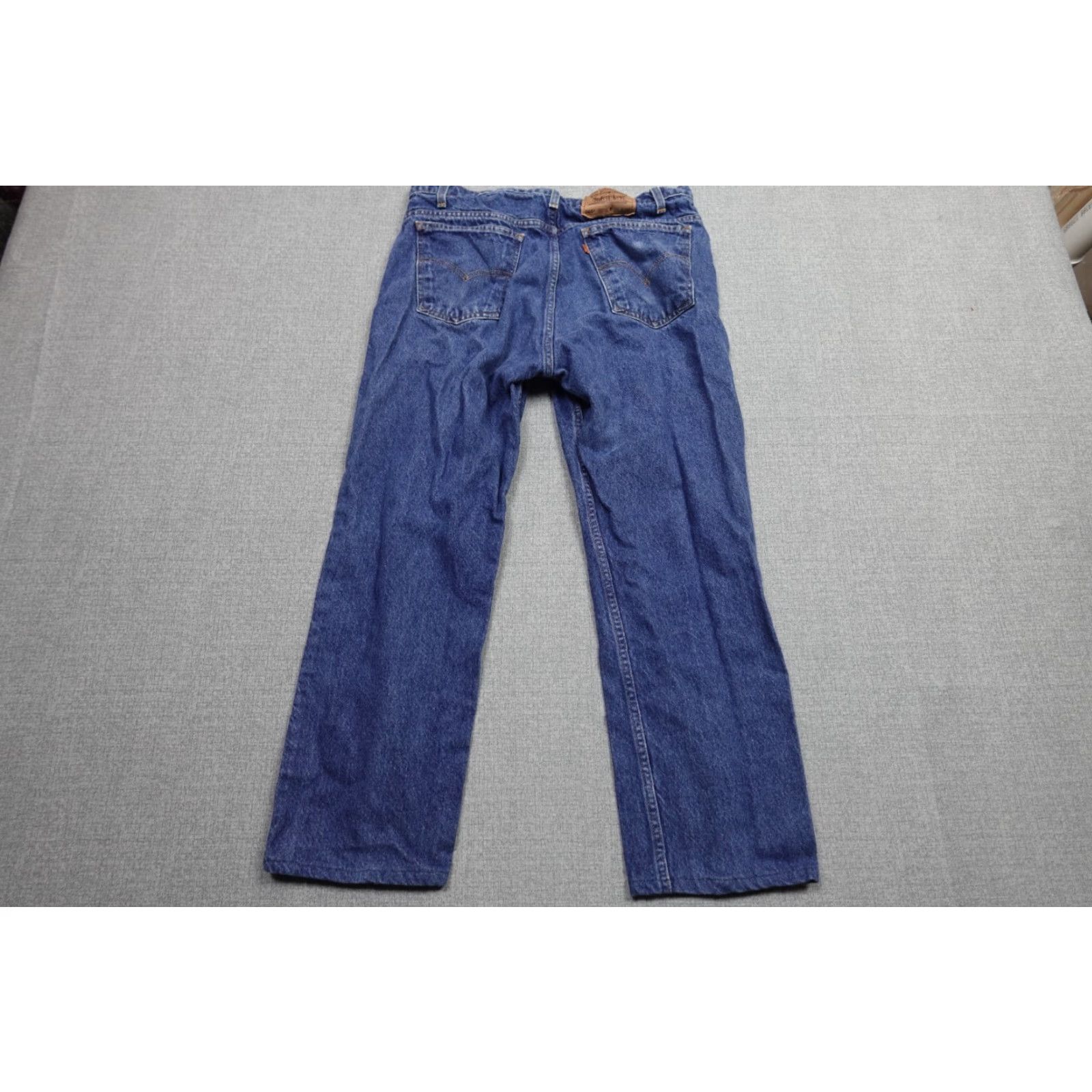 Levi's VINTAGE Levi's 505 Jeans Men 36x27 Blue Light Wash Orange Tab 90s Distressed Hem Levi's 505 Jeans Men 36x27 Blue Light Wash Distressed Hem 90s Size US 36 / EU 52 - 4 Thumbnail