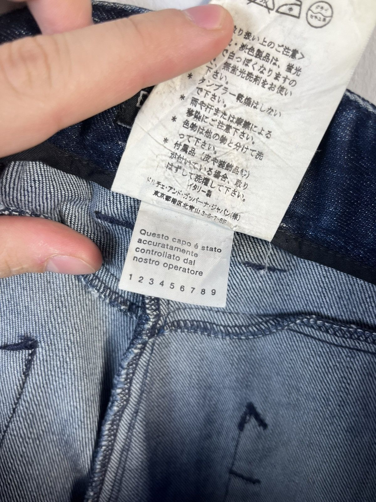 Dolce & Gabbana × Jean Dolce Gabbana D&G Luxury Flared Denim Jeans Y2K Madein Italy Size 28" / US 6 / IT 42 - 10 Thumbnail