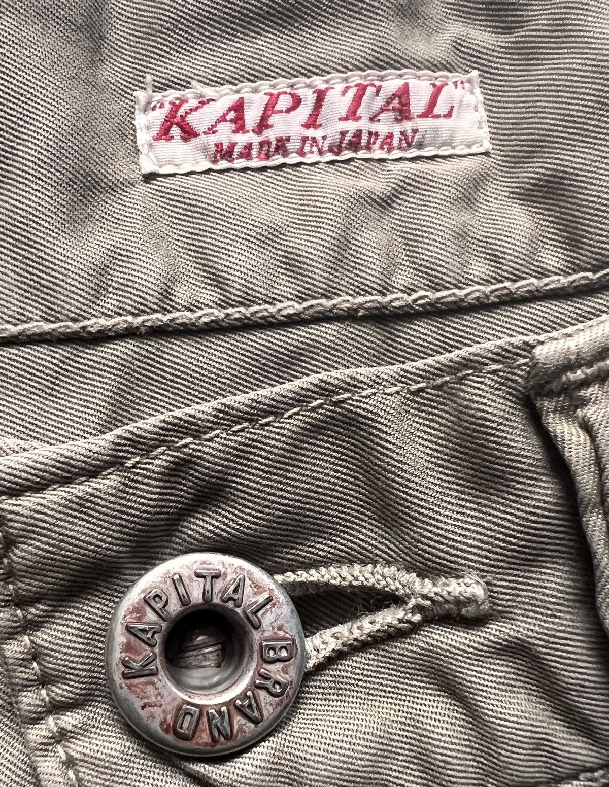 Kapital Kapital Wide Fit Baggy Cotton Pants Size US 29 - 18 Thumbnail