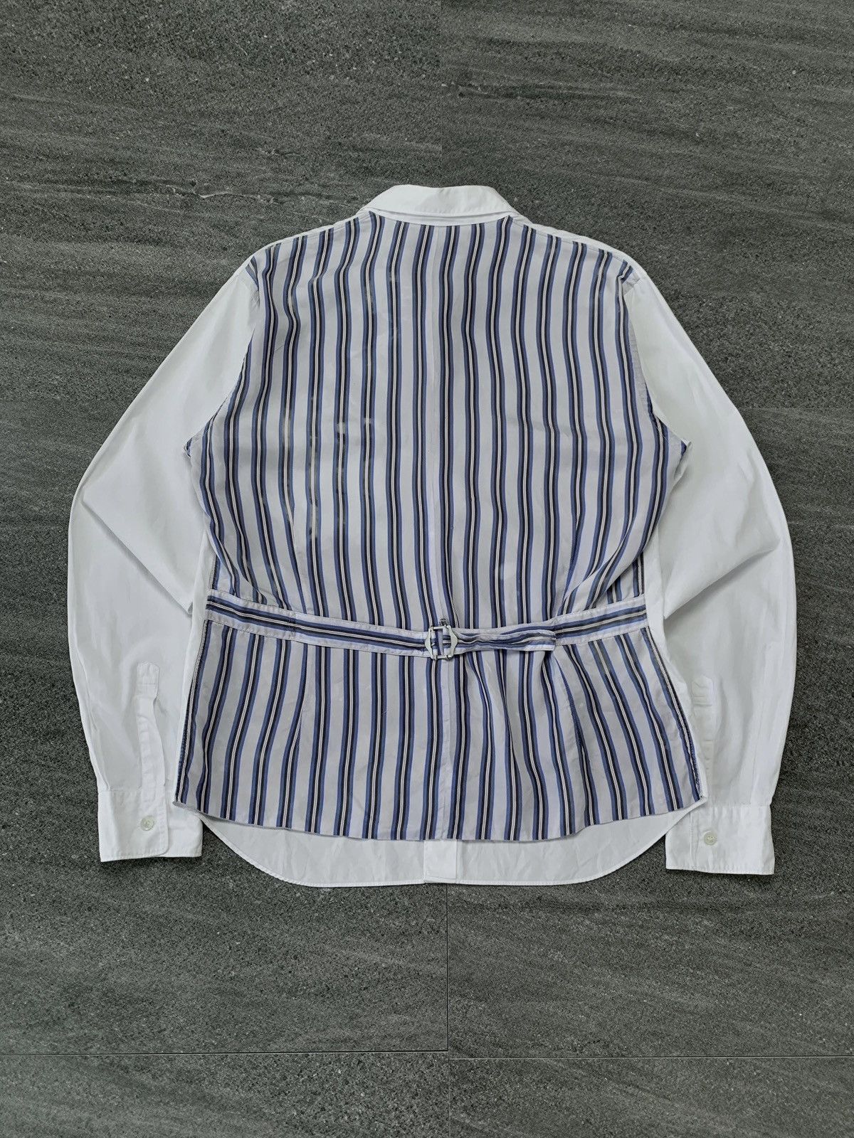 Comme des Garcons Homme Buckle Belt Shirt Size US S / EU 44-46 / 1 - 4 Thumbnail