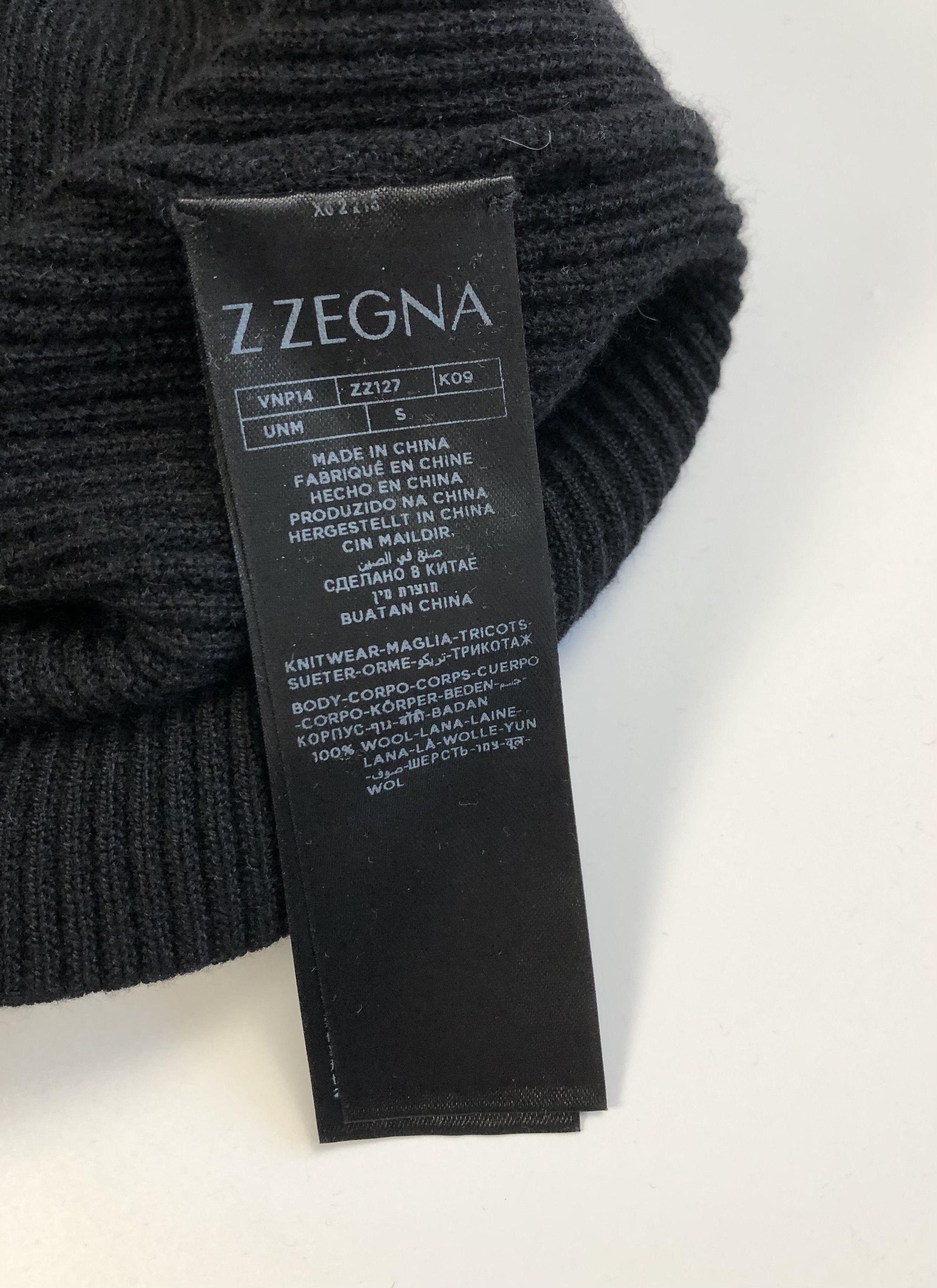 Z Zegna Zegna 1/4 Zip Wool Sweater Size US S / EU 44-46 / 1 - 6 Thumbnail