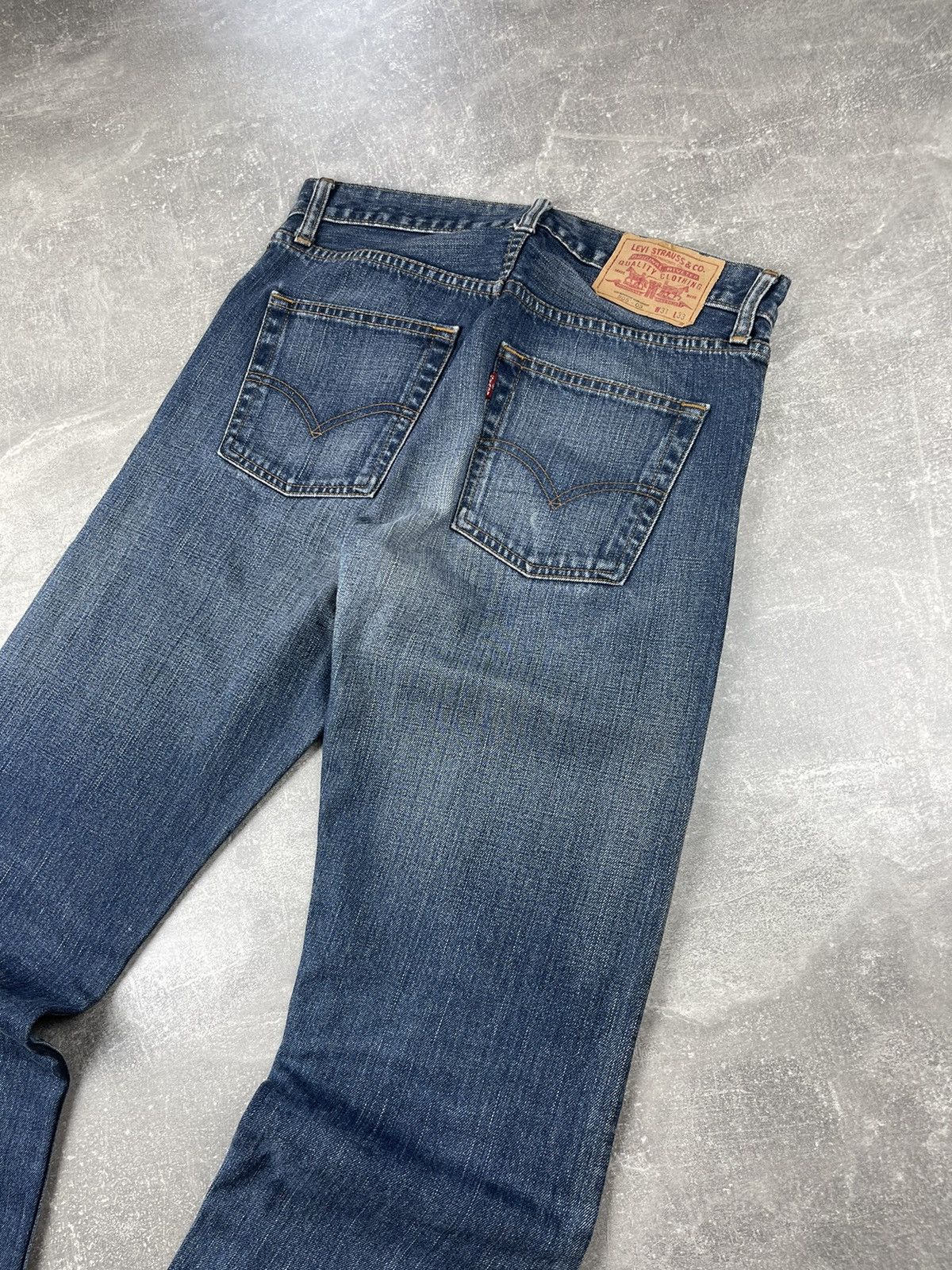 Japanese Brand × Levi's Vintage Clothing × Vintage Levi’s 505 Rare 90s Japanese Blue Faded Jeans Made in Japan Size US 31 - 2 Thumbnail