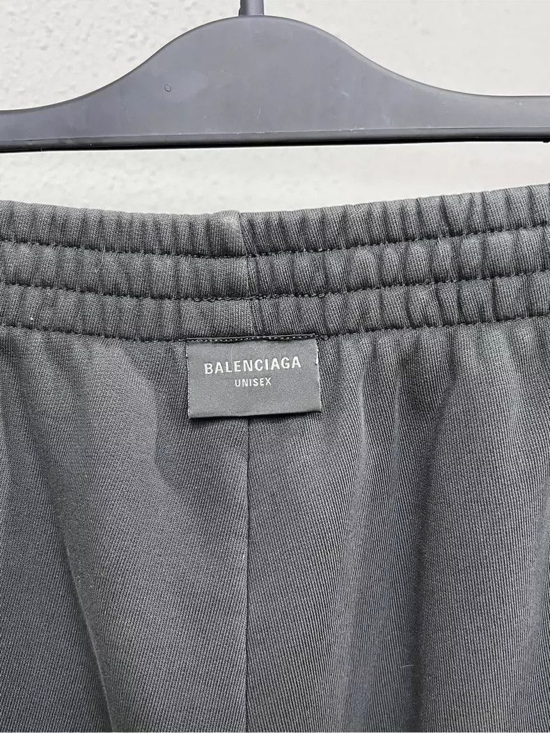 Balenciaga Balenciaga Balenciaga Logo Reversible Sweatpants in Black Size US 30 / EU 46 - 4 Thumbnail