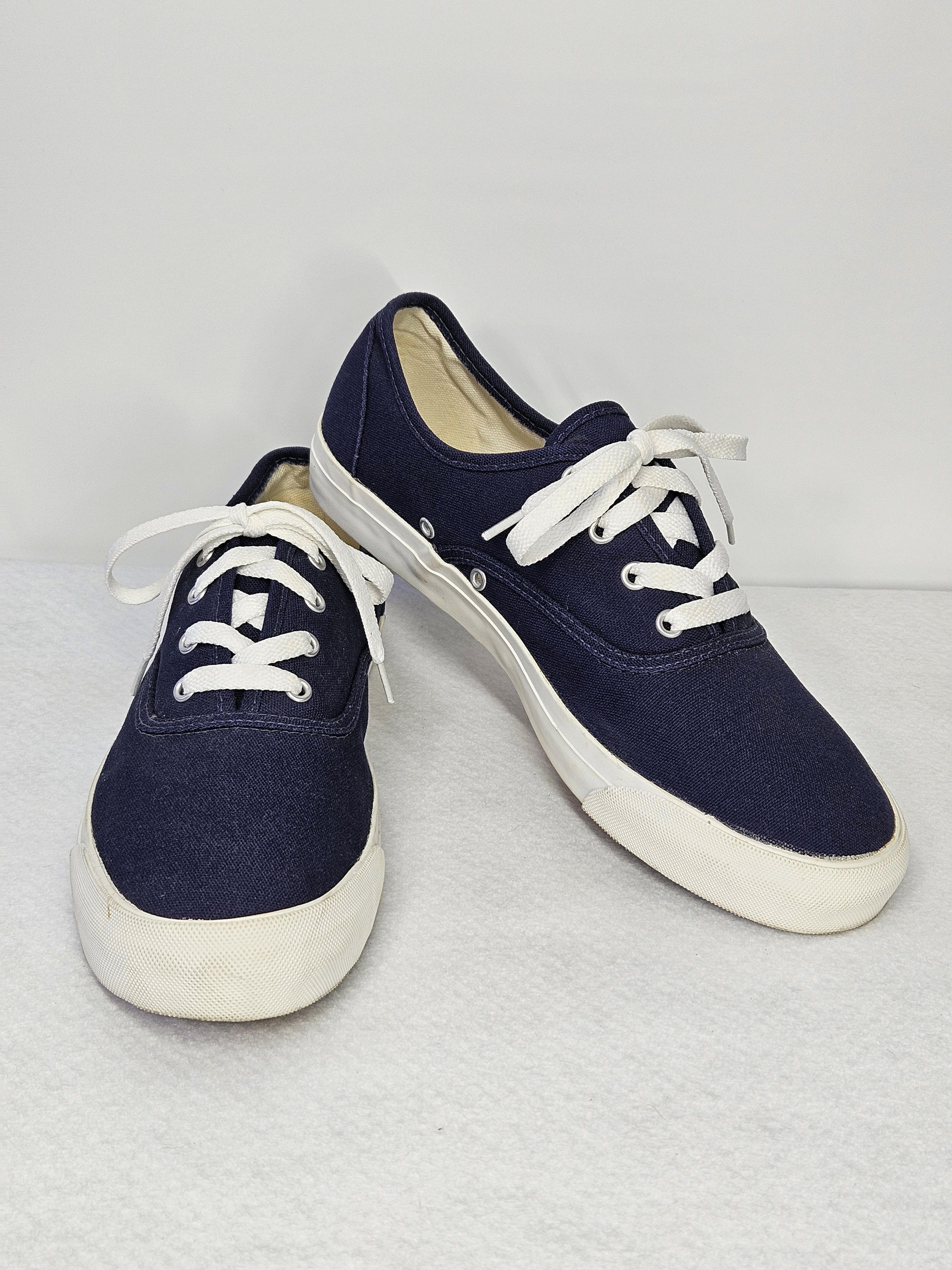 Pro-Keds Pro Keds Size 9 Sneakers Blue Navy Cotton Canvas Flats Lace Size US 9 / IT 39 - 1 Thumbnail