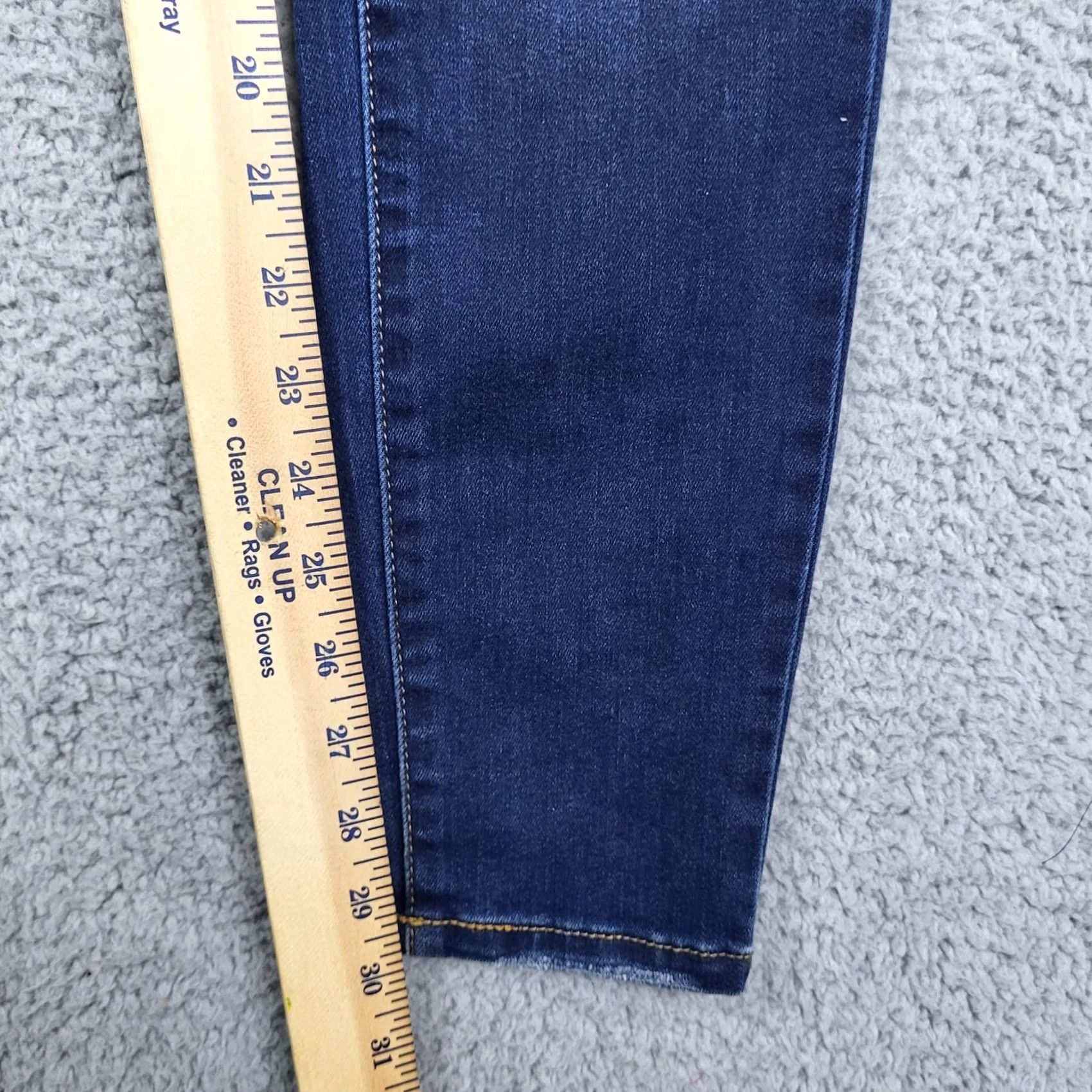 Vintage Kancan Los Angeles Womens Mid Rise Skinny Casual Jeans Size 27 Size 27" / US 4 / IT 40 - 4 Thumbnail